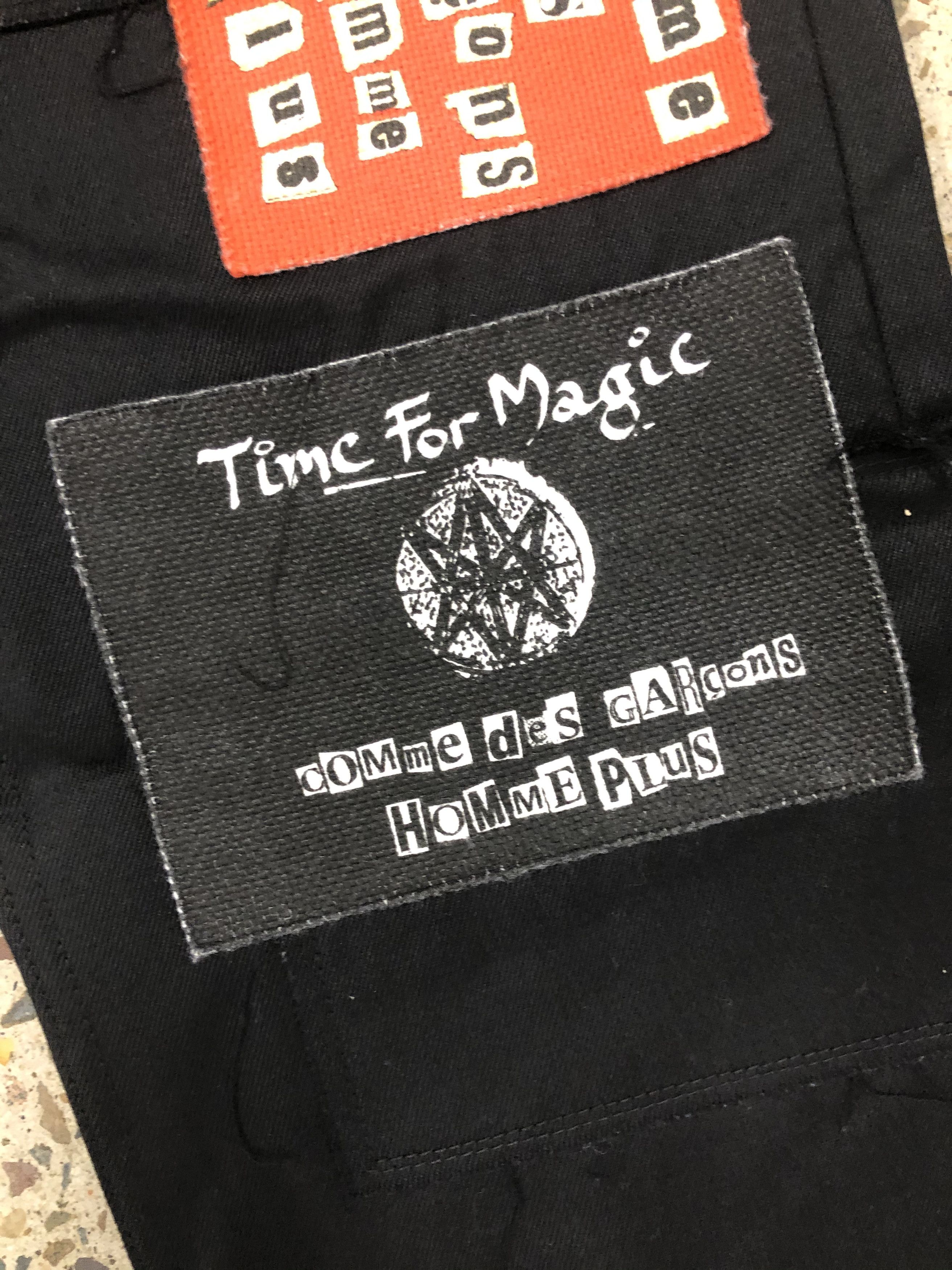 Comme des Garcons Homme Plus Comme Des Garcons 2008 'Time For Magic' Patch Pants Size US 30 / EU 46 - 8 Thumbnail