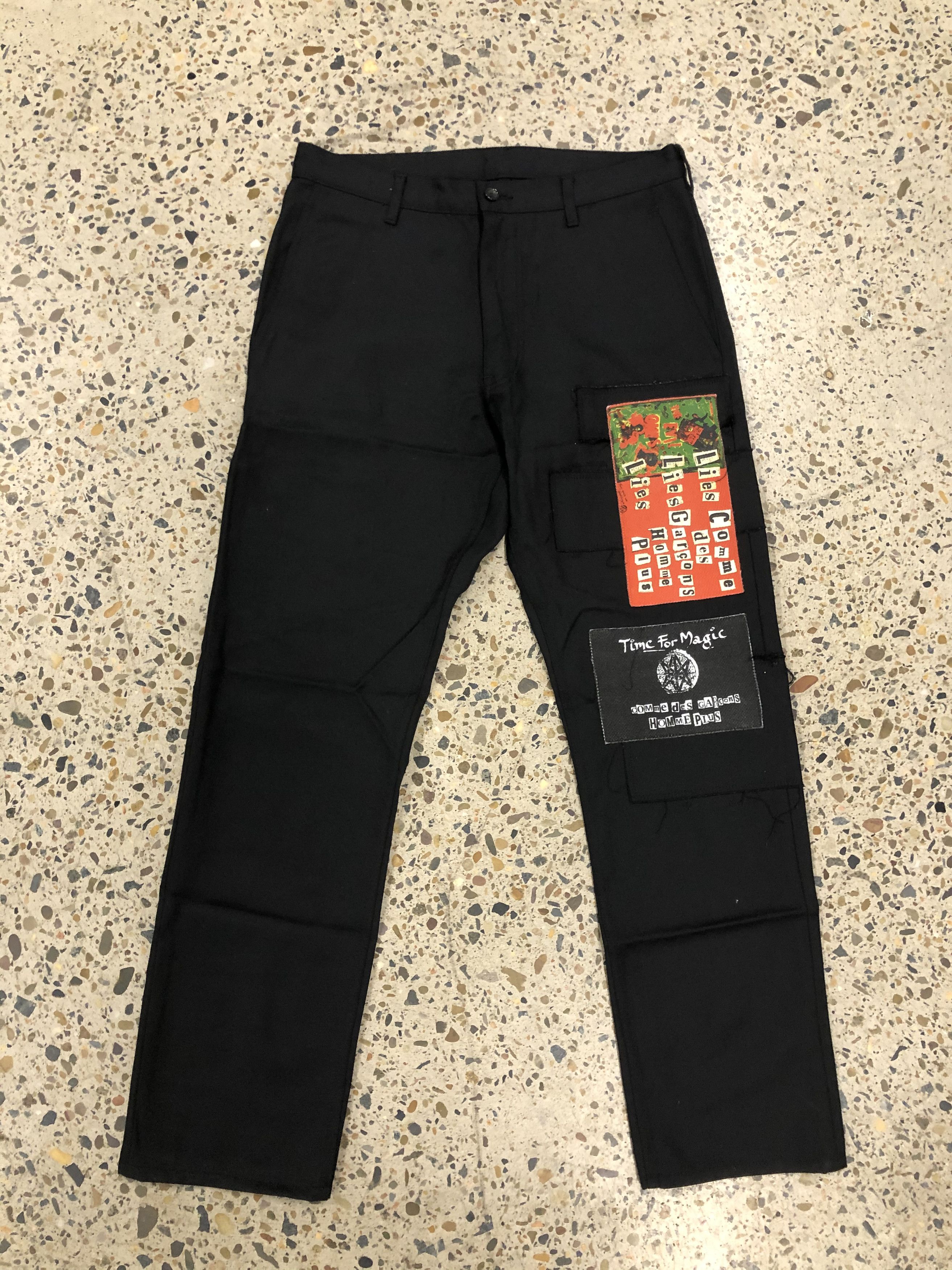 Comme des Garcons Homme Plus Comme Des Garcons 2008 'Time For Magic' Patch Pants Size US 30 / EU 46 - 5 Thumbnail
