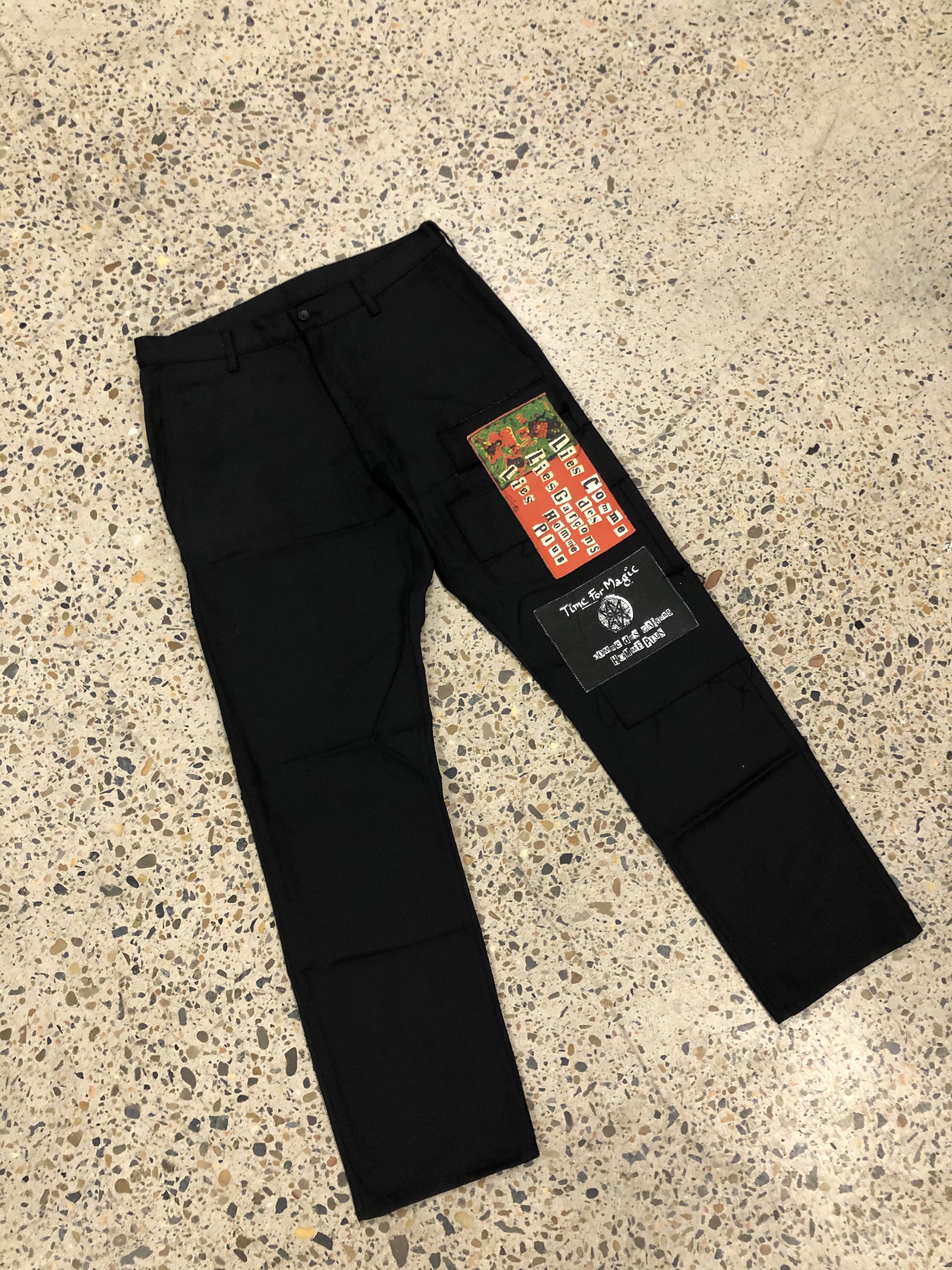Comme des Garcons Homme Plus Comme Des Garcons 2008 'Time For Magic' Patch Pants Size US 30 / EU 46 - 2 Thumbnail
