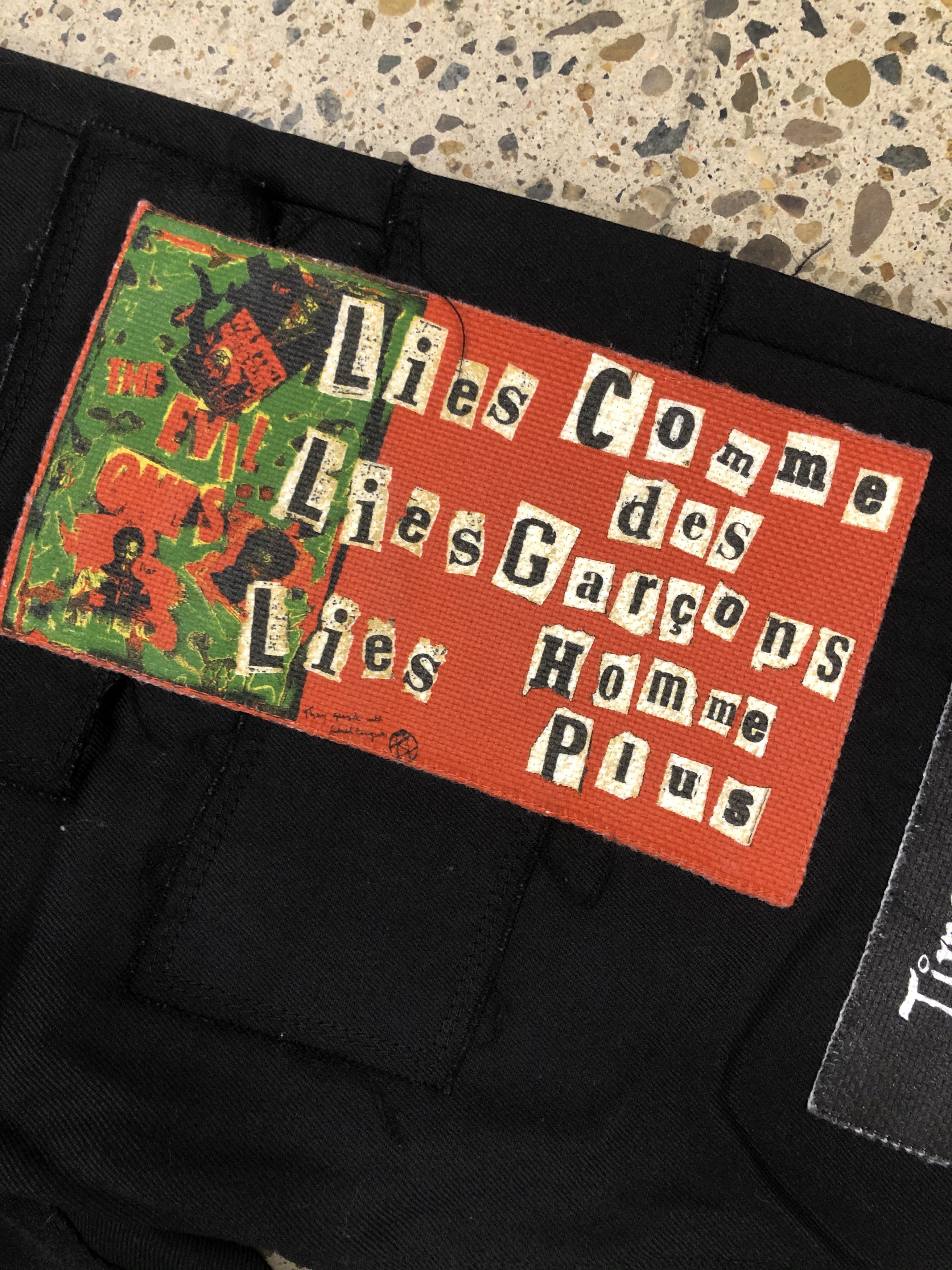 Comme des Garcons Homme Plus Comme Des Garcons 2008 'Time For Magic' Patch Pants Size US 30 / EU 46 - 9 Thumbnail