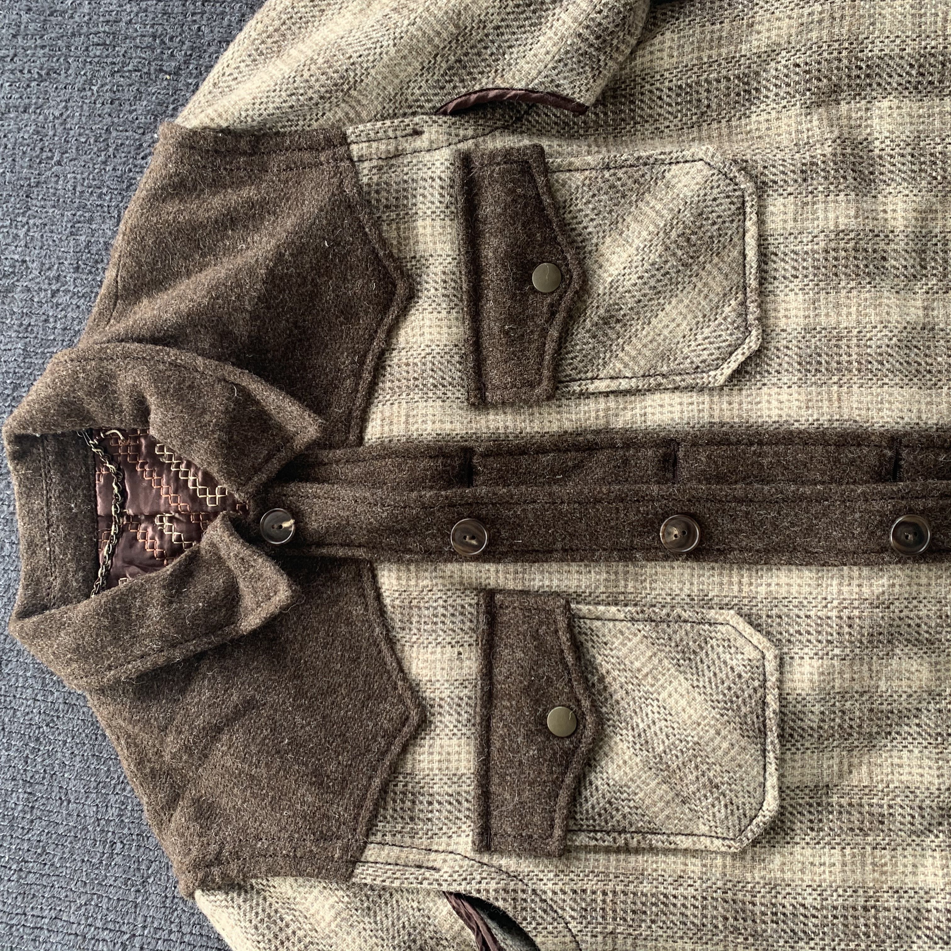 Number (N)ine Number (N)ine AW 2002 'Nowhere Man' Wool Jacket Size US L / EU 52-54 / 3 - 4 Thumbnail