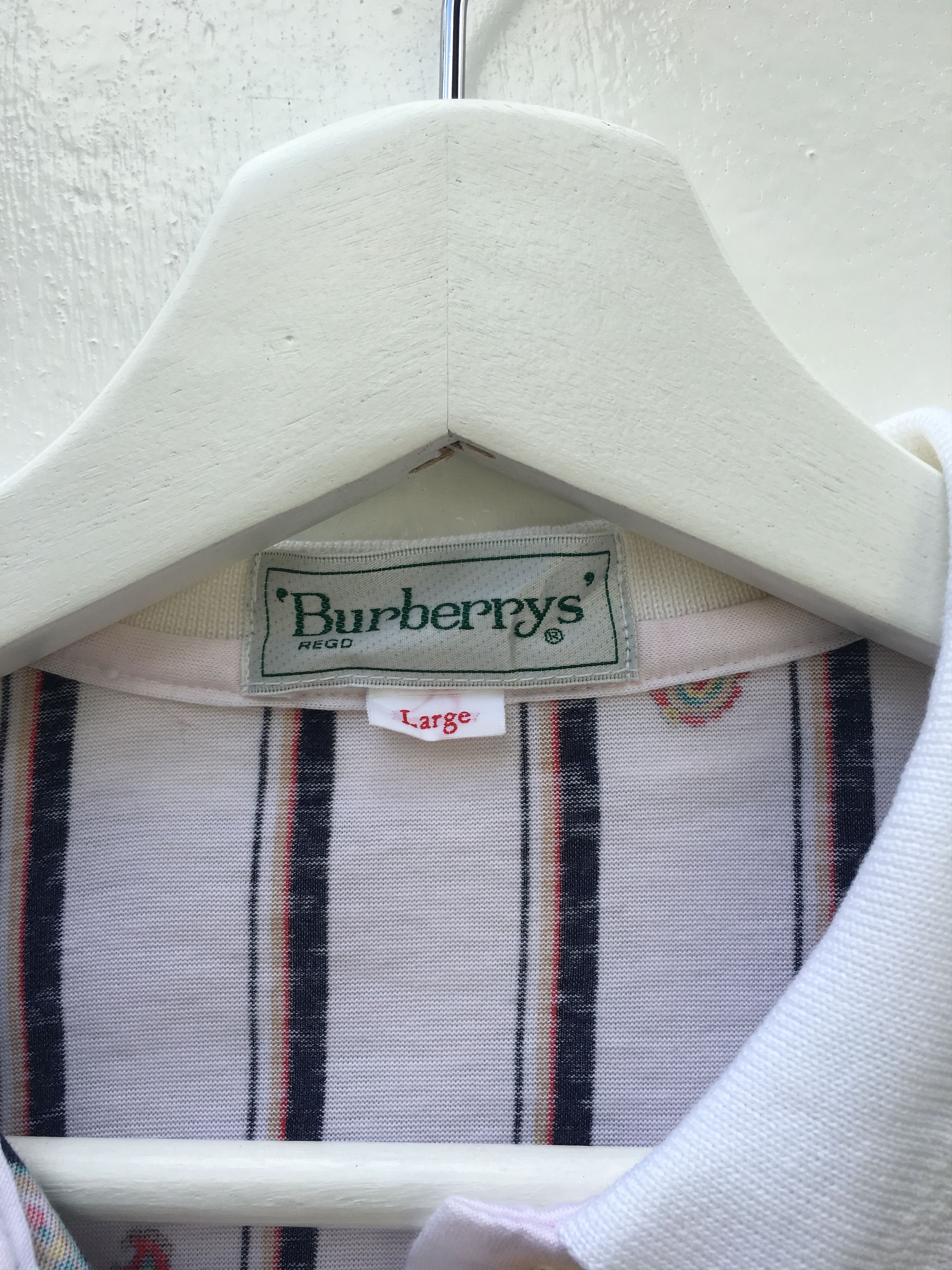 Burberry Vintage 90s Burberry Exclusive Long sleeve Shirt Size US L / EU 52-54 / 3 - 5 Thumbnail