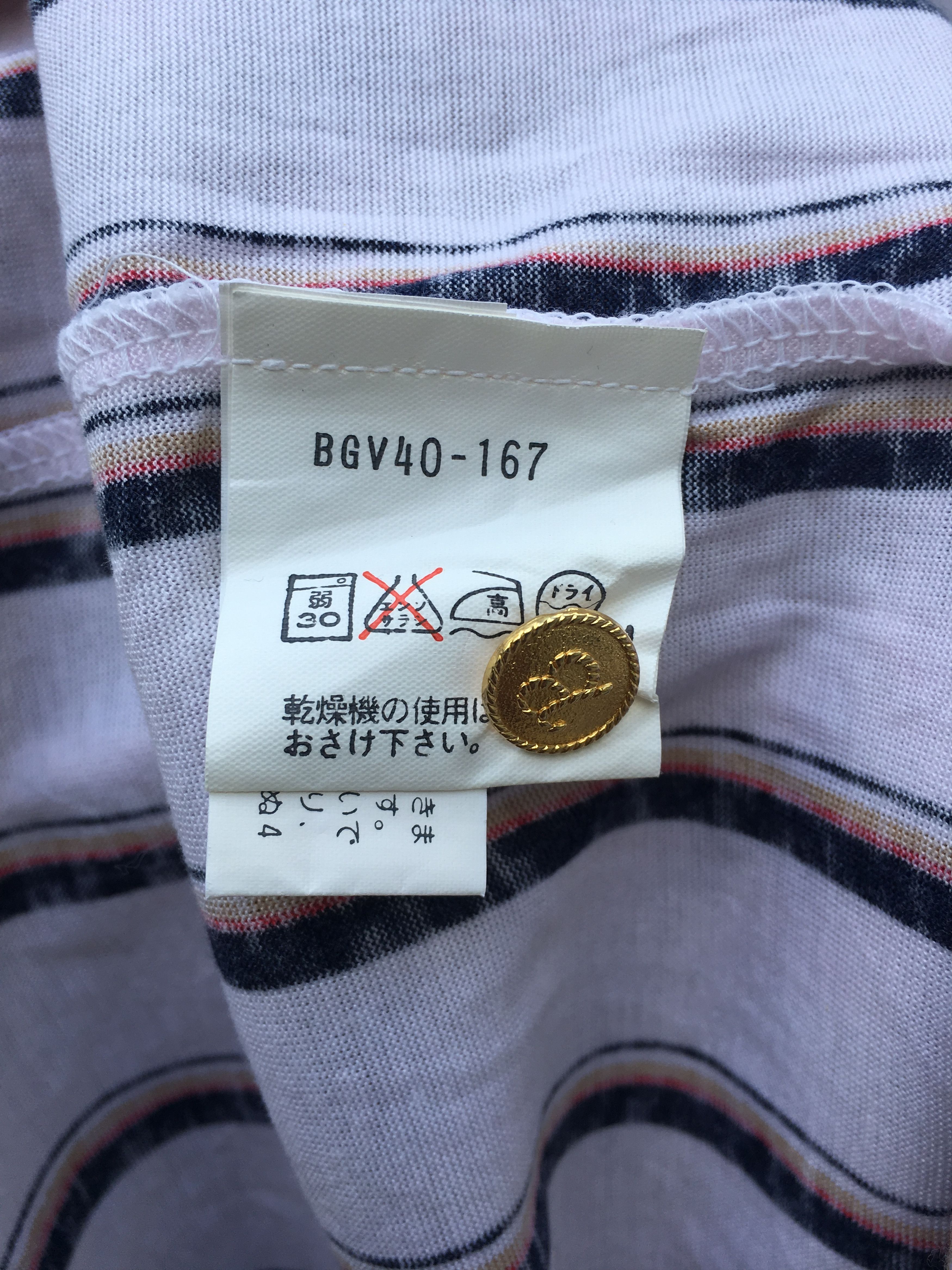 Burberry Vintage 90s Burberry Exclusive Long sleeve Shirt Size US L / EU 52-54 / 3 - 8 Thumbnail