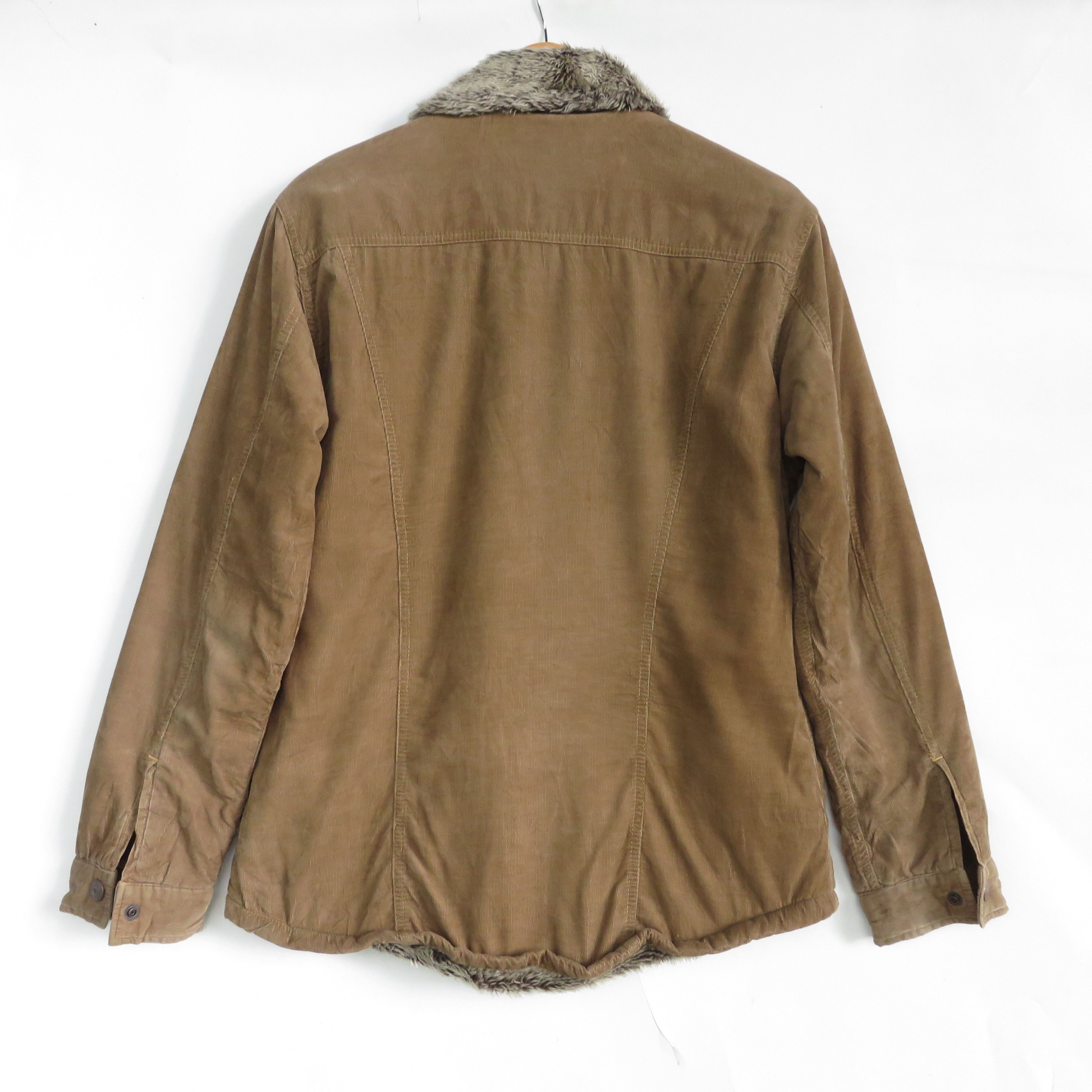 Levi's Levi's Trucker Sherpa Fleece Shearling Corduroy Jacket Size US M / EU 48-50 / 2 - 4 Thumbnail