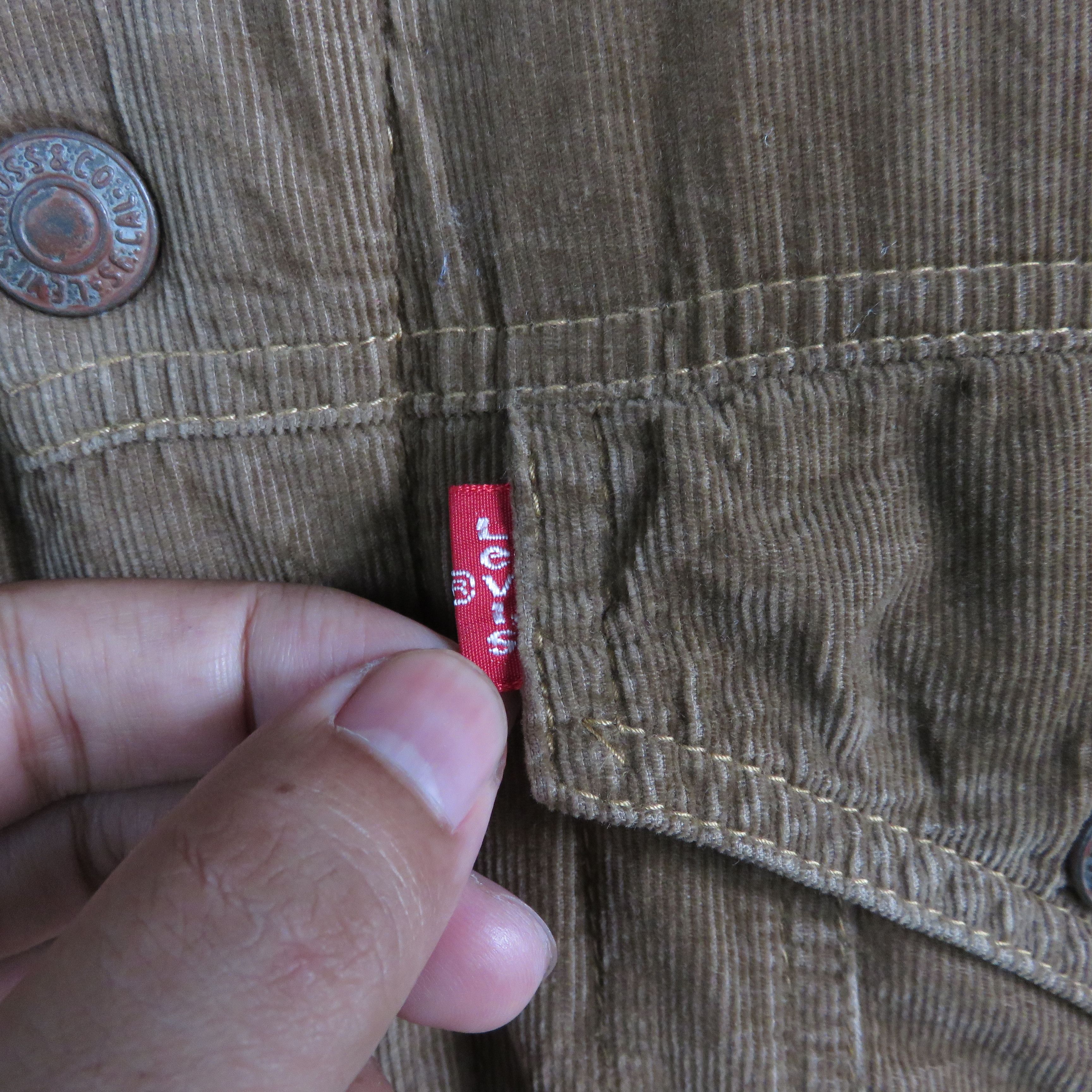 Levi's Levi's Trucker Sherpa Fleece Shearling Corduroy Jacket Size US M / EU 48-50 / 2 - 5 Thumbnail