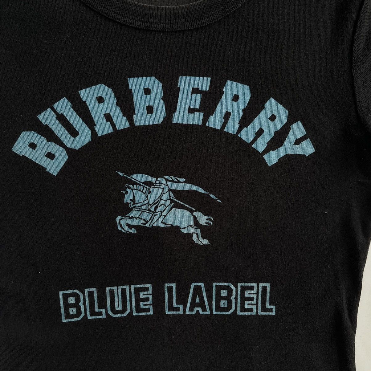 Burberry × Burberry Prorsum × Vintage Burberry Blue Label Block Font Shirt Size S / US 4 / IT 40 - 3 Thumbnail