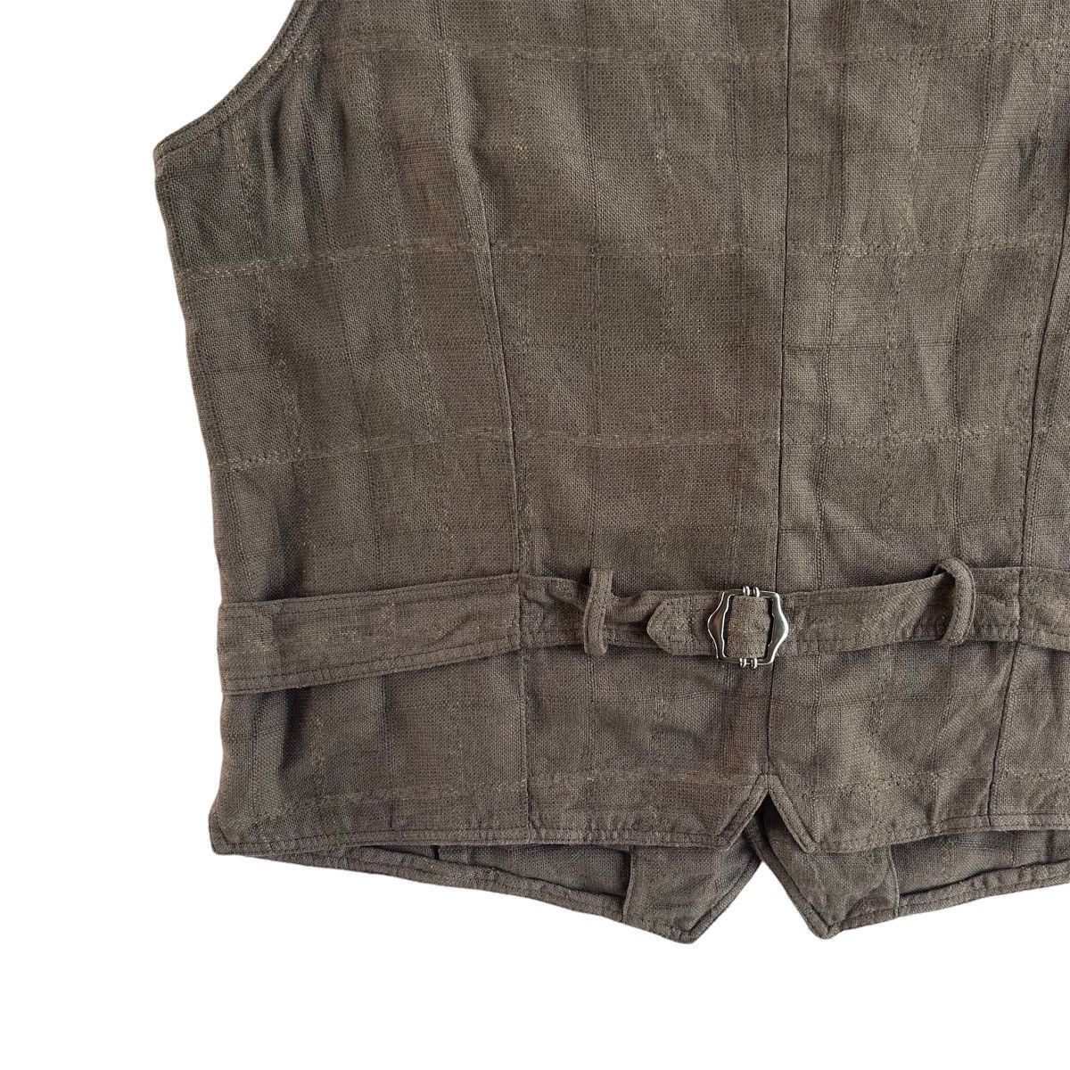 Lardini Lardini Plaid Waistcoat Vest Size US S / EU 44-46 / 1 - 5 Thumbnail