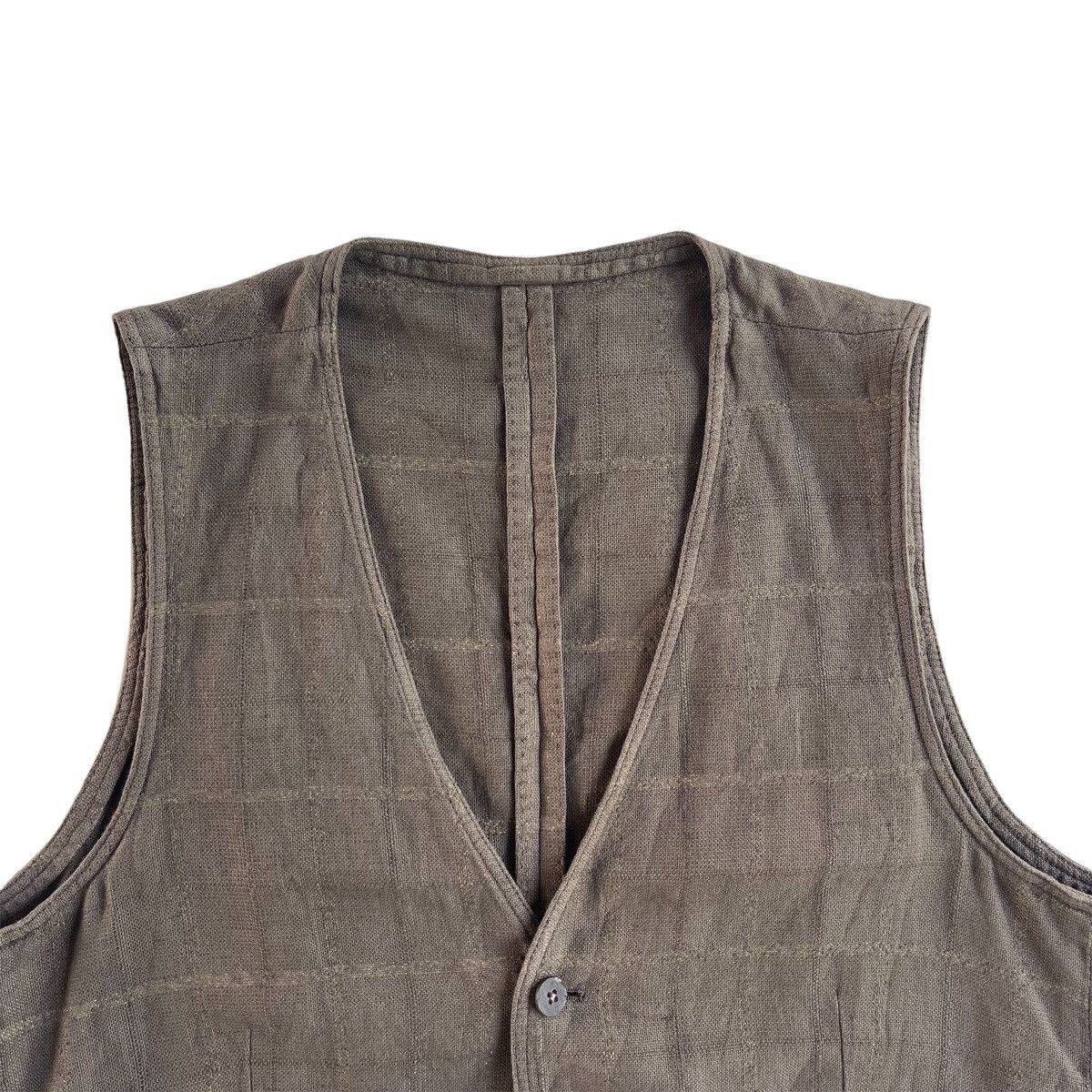 Lardini Lardini Plaid Waistcoat Vest Size US S / EU 44-46 / 1 - 2 Thumbnail