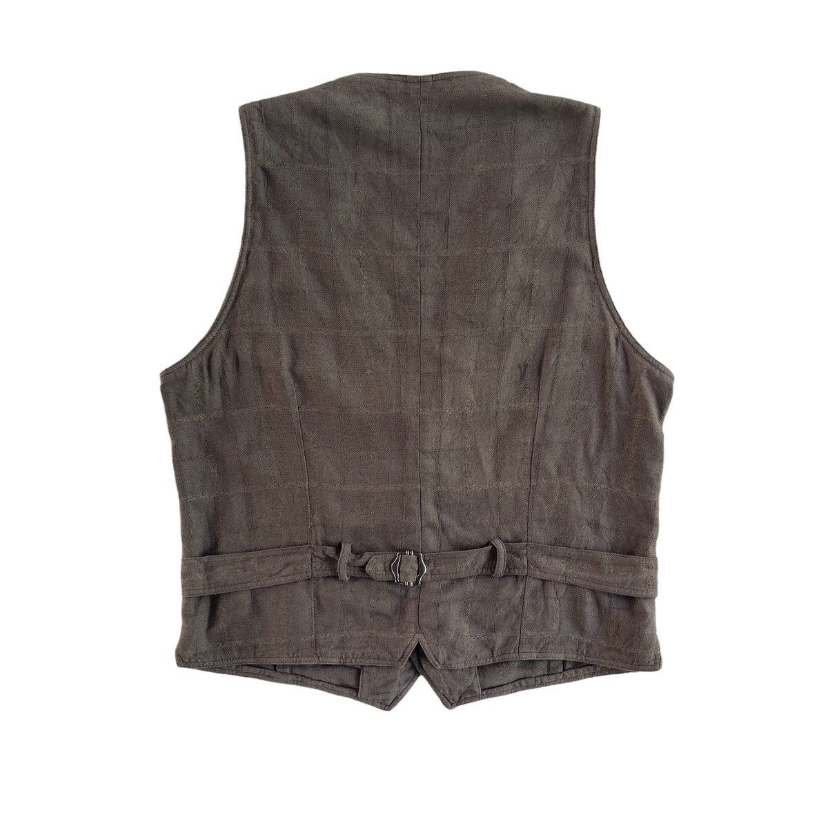 Lardini Lardini Plaid Waistcoat Vest Size US S / EU 44-46 / 1 - 4 Thumbnail