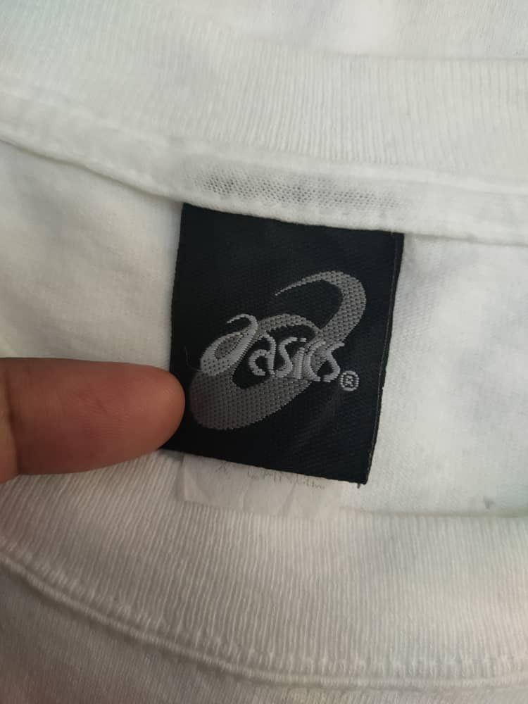 Asics Vintage Humor Asics T, Made In USA Size US XL / EU 56 / 4 - 4 Thumbnail