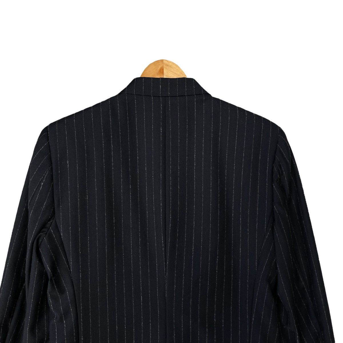 Gianni Valentino × Versace × Versus Versace Versus Gianni Versace Italy Striped Blazer Size US L / EU 52-54 / 3 - 3 Thumbnail