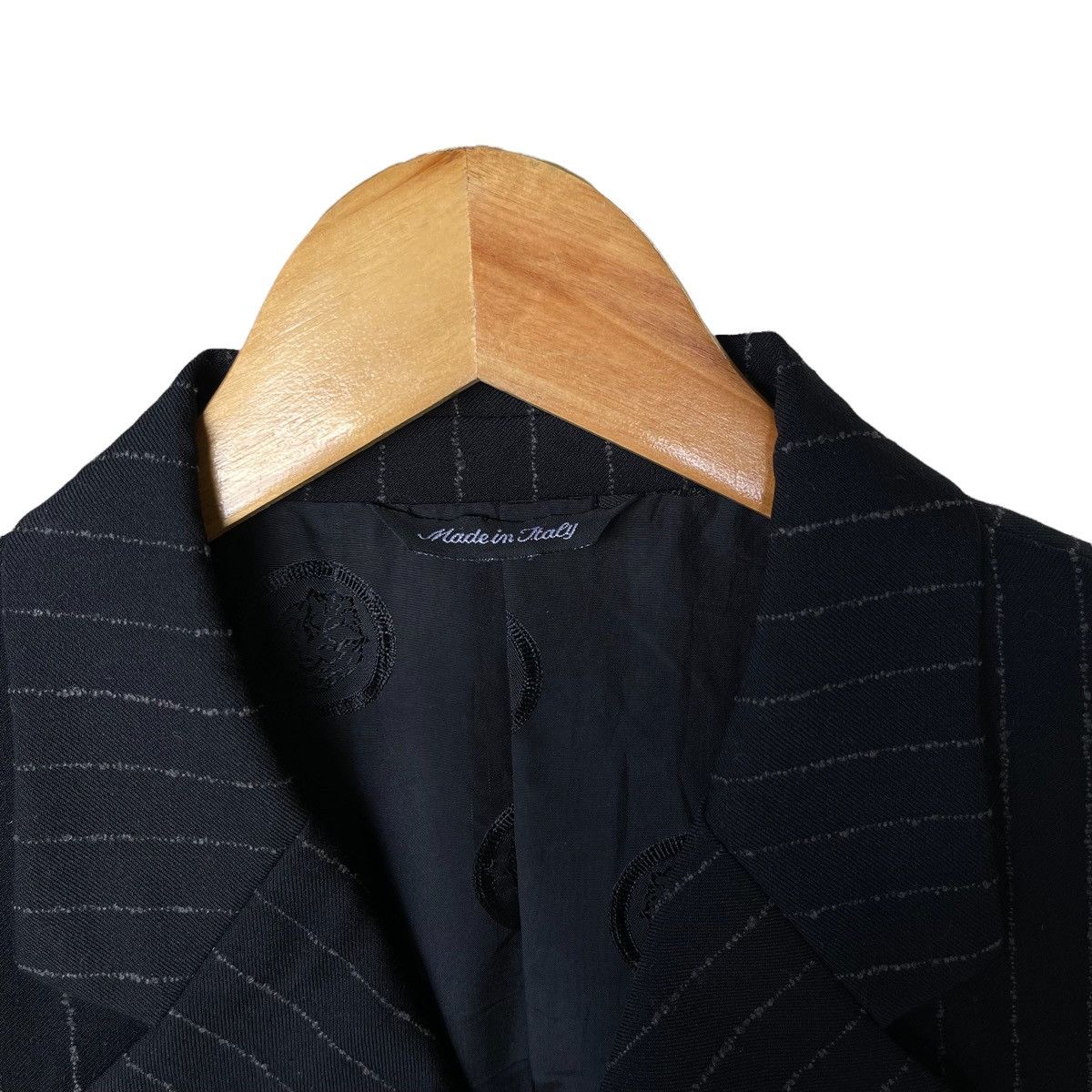Gianni Valentino × Versace × Versus Versace Versus Gianni Versace Italy Striped Blazer Size US L / EU 52-54 / 3 - 4 Thumbnail