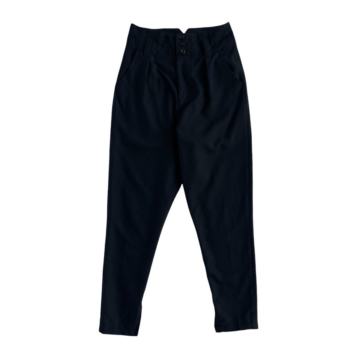 Yohji Yamamoto SCHLUSSELBEIN Yohji Yamamoto Zipper Pants Trouser Size US 27 - 1 Thumbnail