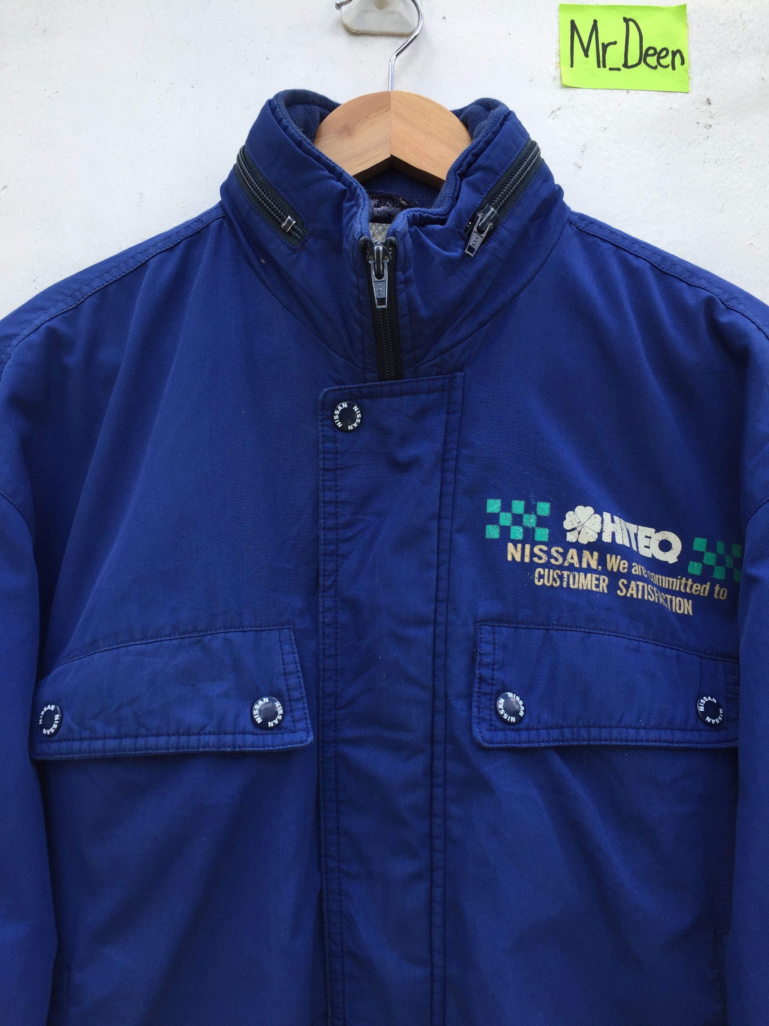 Japanese Brand Vintage Japanese Brand Nissan Big Logo Jacket B21 Size US L / EU 52-54 / 3 - 8 Thumbnail