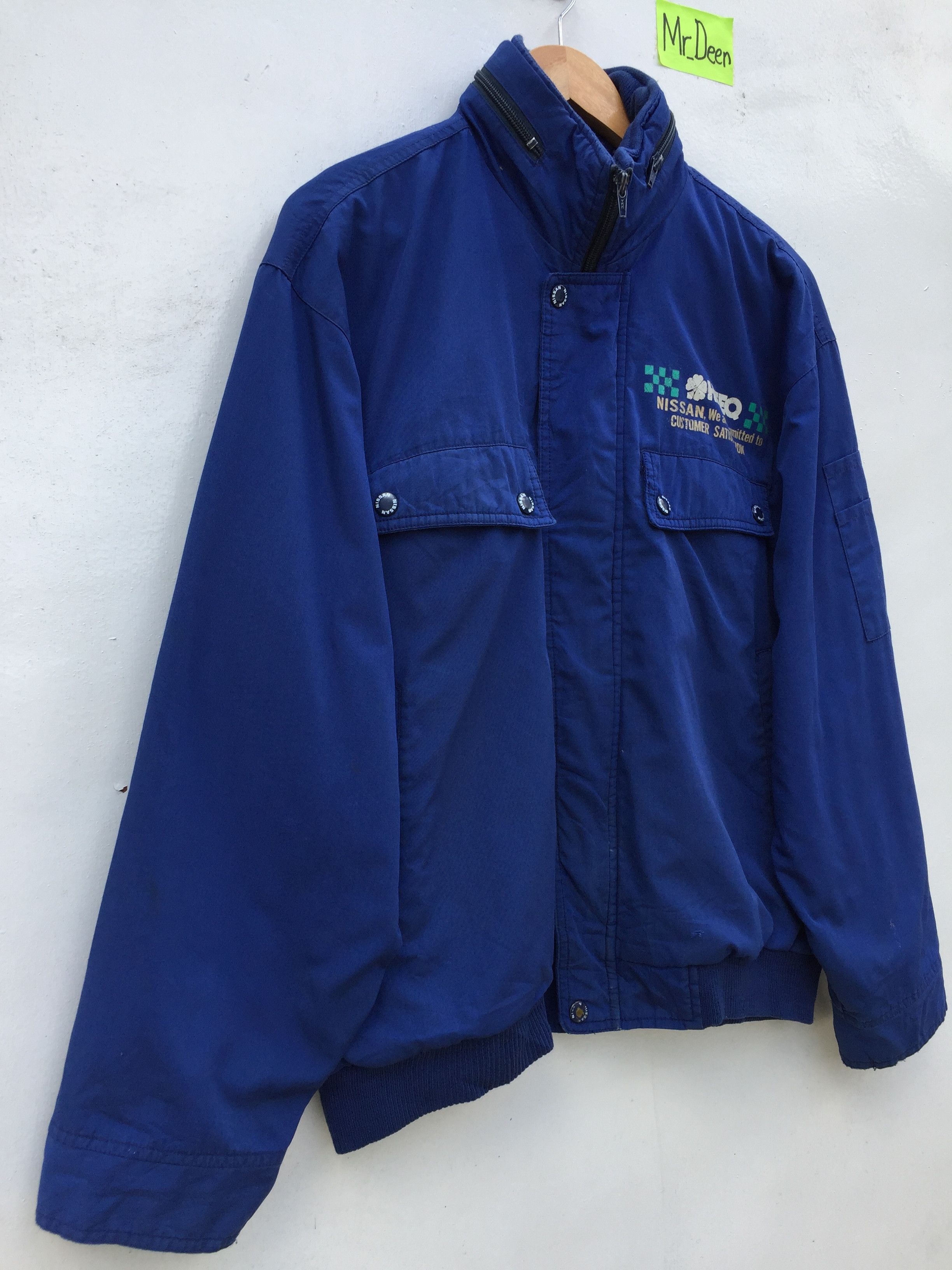 Japanese Brand Vintage Japanese Brand Nissan Big Logo Jacket B21 Size US L / EU 52-54 / 3 - 6 Thumbnail