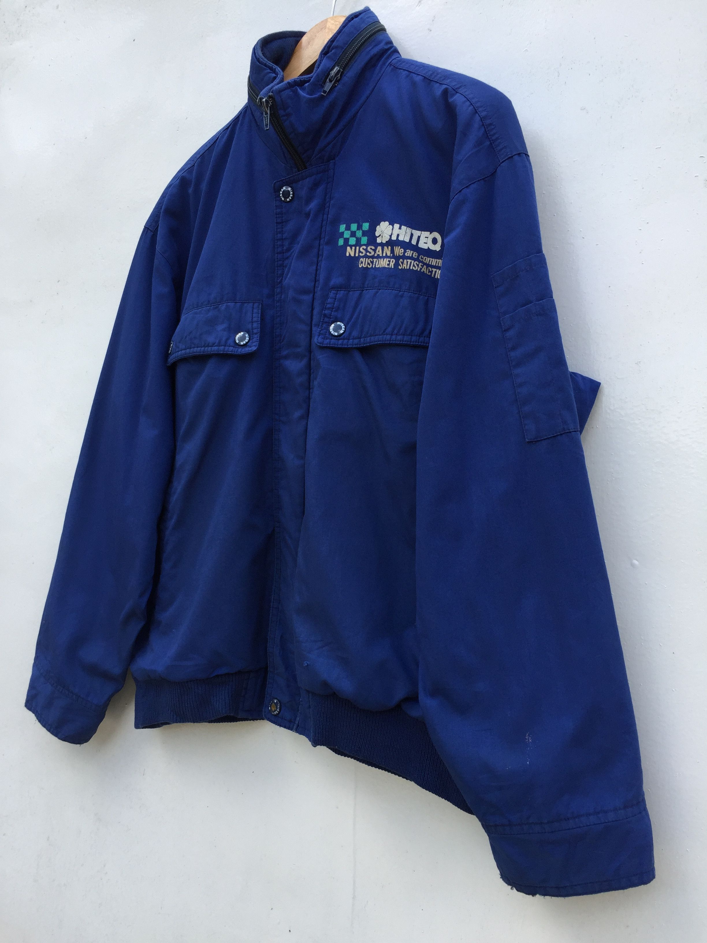 Japanese Brand Vintage Japanese Brand Nissan Big Logo Jacket B21 Size US L / EU 52-54 / 3 - 7 Thumbnail