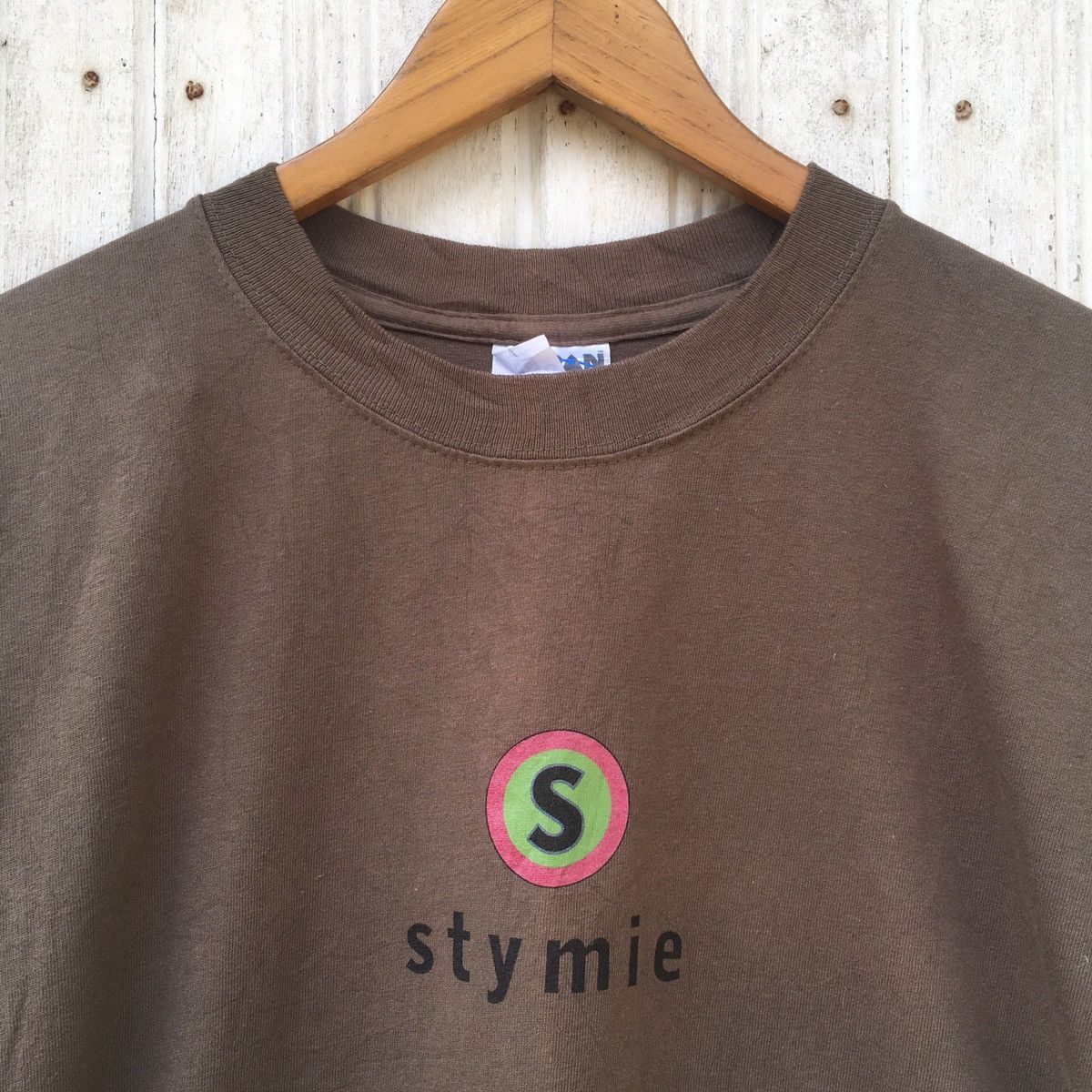 Vintage Vintage Sytmie Skateboarding Skater Punk Boys Tshirt Size US M / EU 48-50 / 2 - 6 Thumbnail