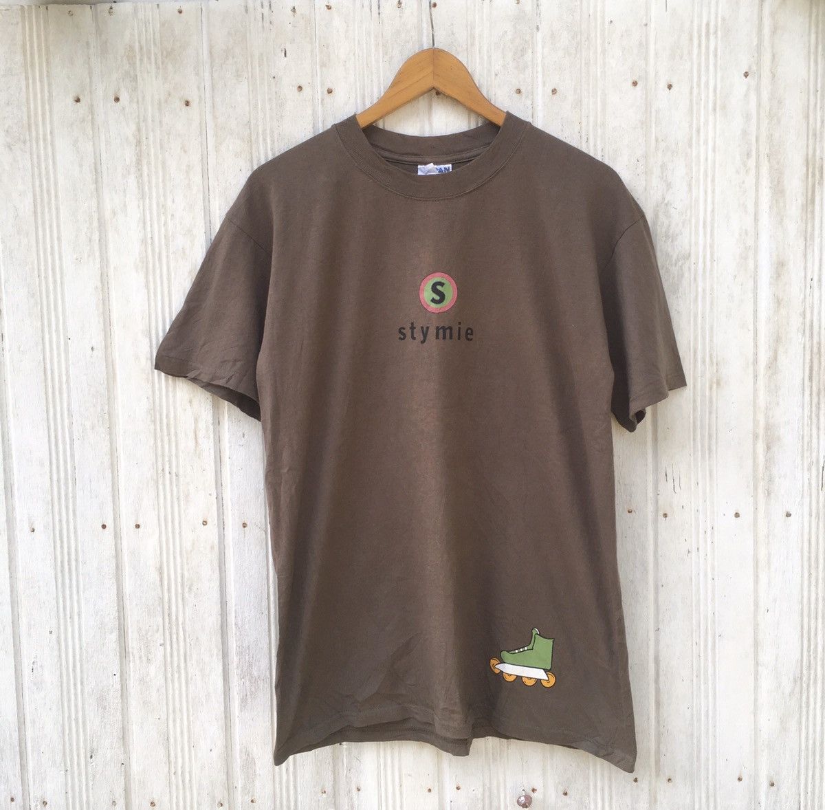 Vintage Vintage Sytmie Skateboarding Skater Punk Boys Tshirt Size US M / EU 48-50 / 2 - 5 Thumbnail
