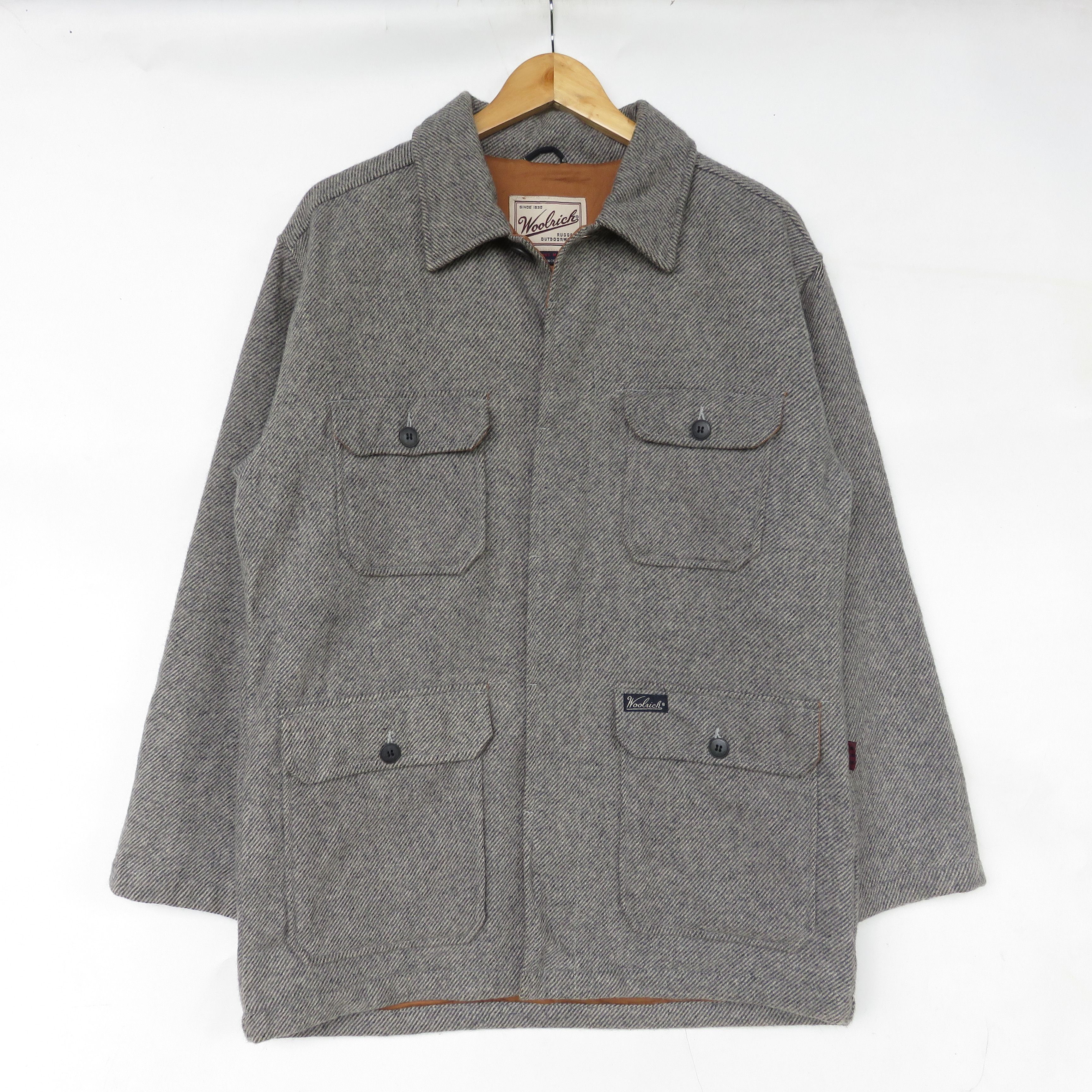 Vintage × Woolrich Woolen Mills Woolrich Wool Jacket Size US M / EU 48-50 / 2 - 7 Thumbnail