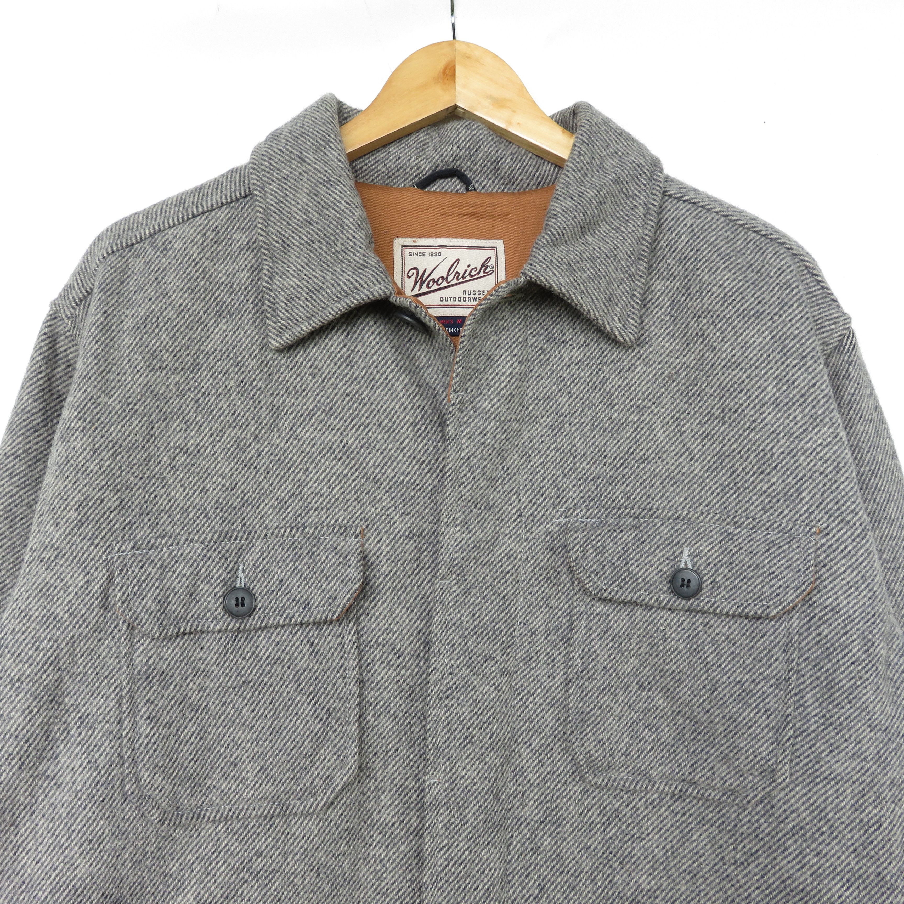 Vintage × Woolrich Woolen Mills Woolrich Wool Jacket Size US M / EU 48-50 / 2 - 4 Thumbnail
