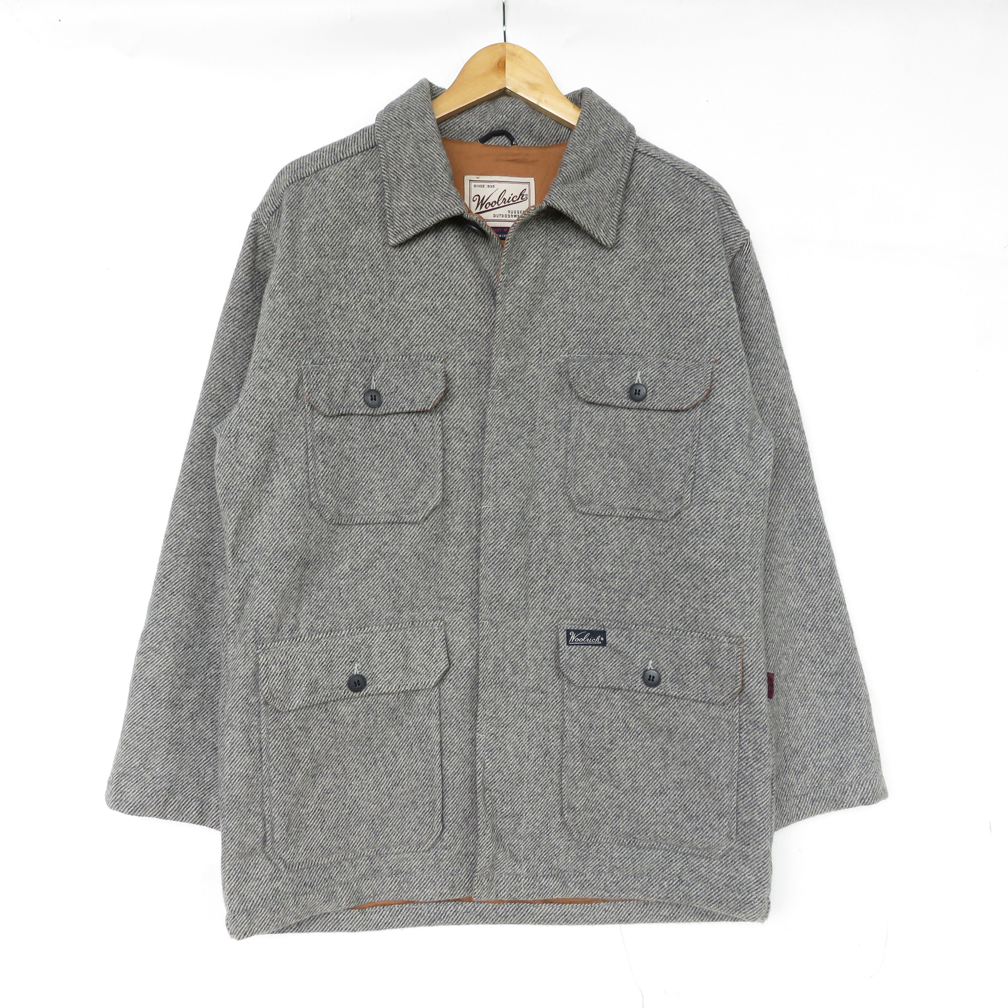 Vintage × Woolrich Woolen Mills Woolrich Wool Jacket Size US M / EU 48-50 / 2 - 3 Thumbnail