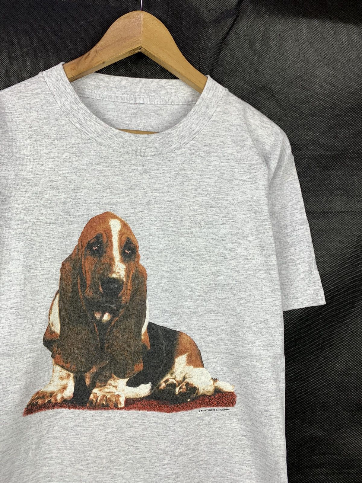 Habitat Steals! Vintage 90s Sally Klein Dog Art Tee Size US M / EU 48-50 / 2 - 2 Thumbnail