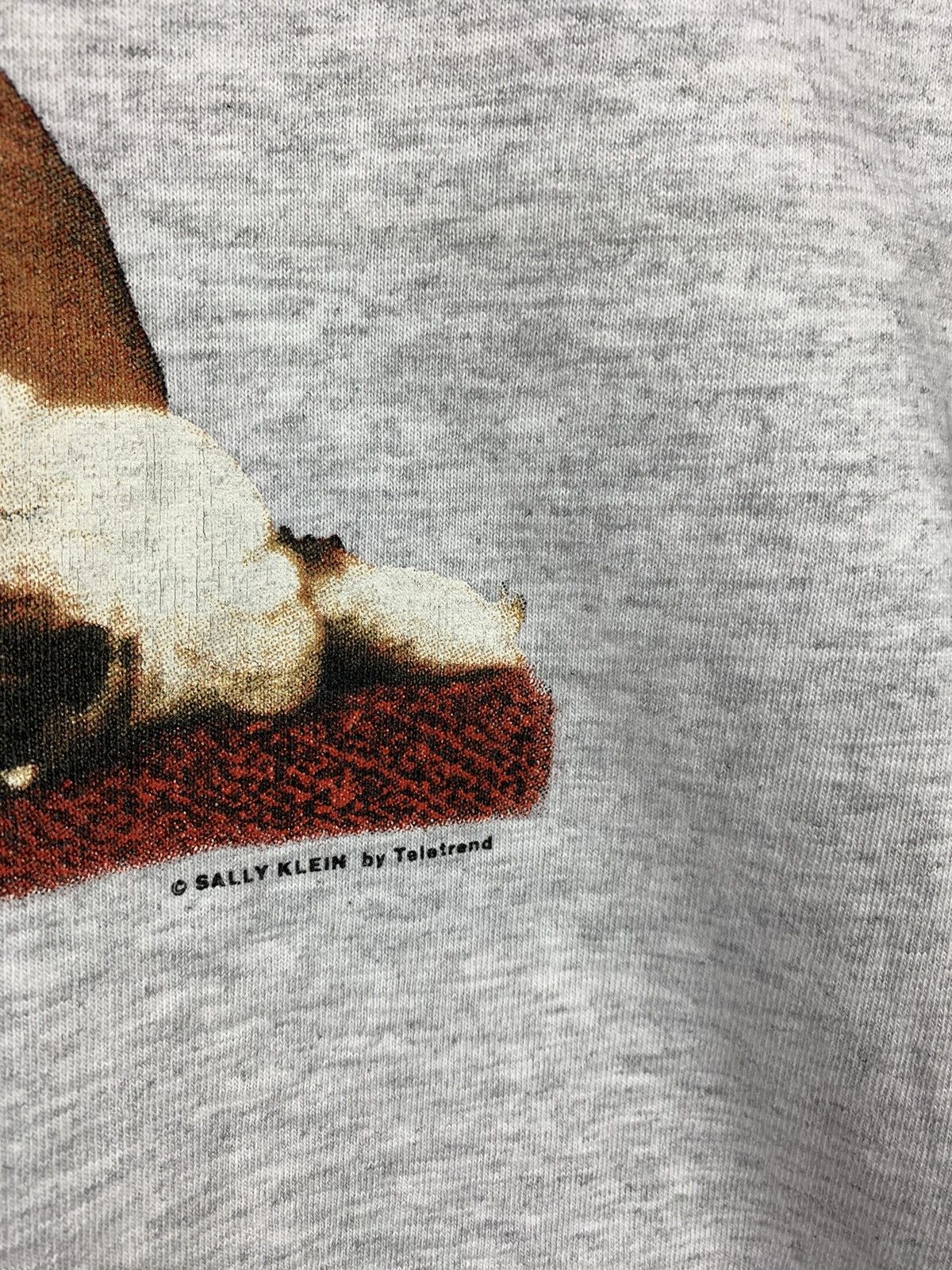 Habitat Steals! Vintage 90s Sally Klein Dog Art Tee Size US M / EU 48-50 / 2 - 3 Thumbnail