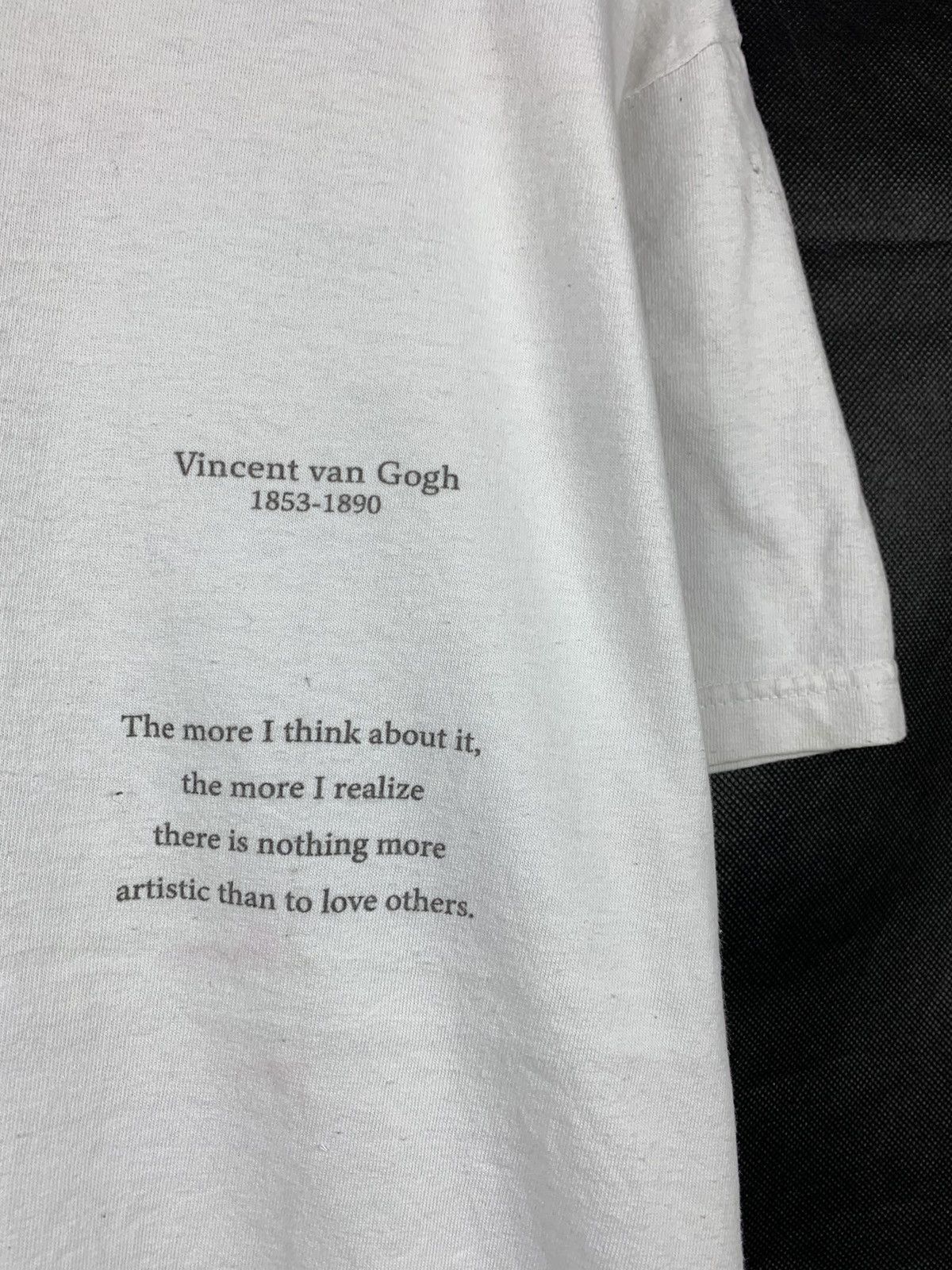 Vintage Steals! Van Gogh Art Poem Tee Size US L / EU 52-54 / 3 - 5 Thumbnail