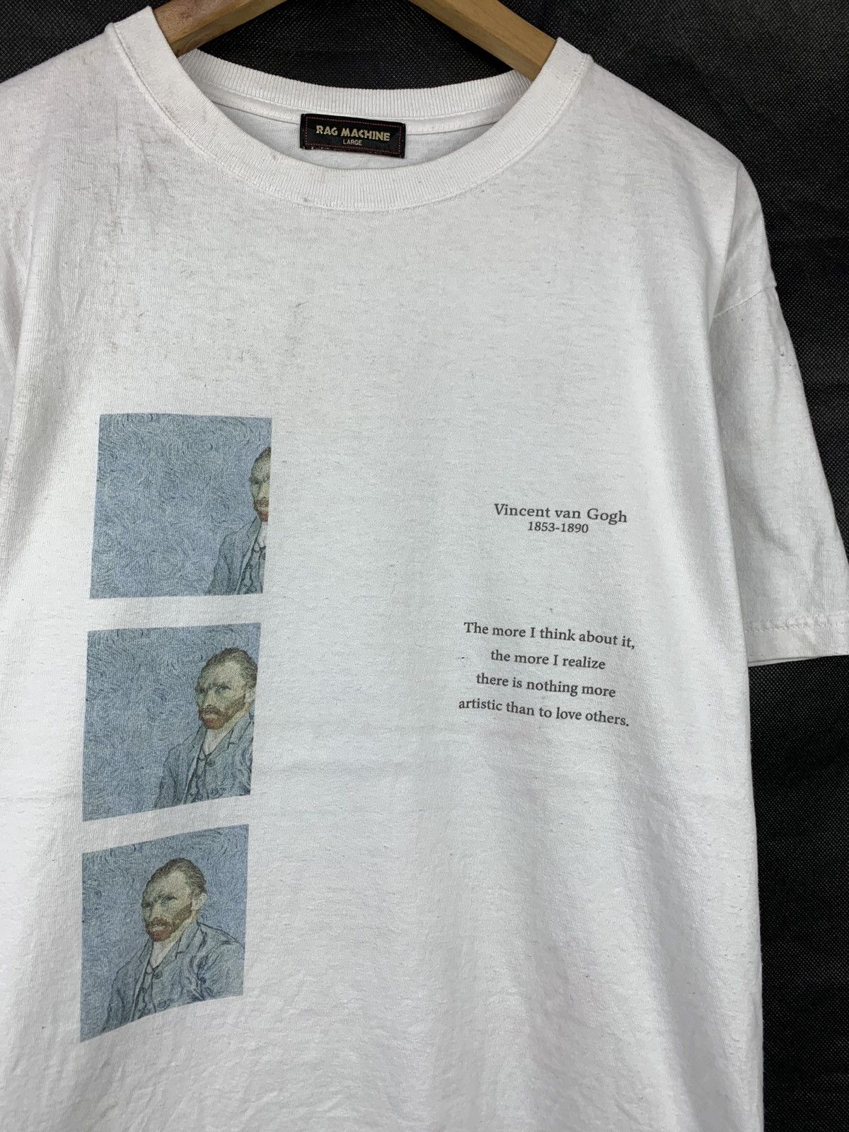 Vintage Steals! Van Gogh Art Poem Tee Size US L / EU 52-54 / 3 - 3 Thumbnail