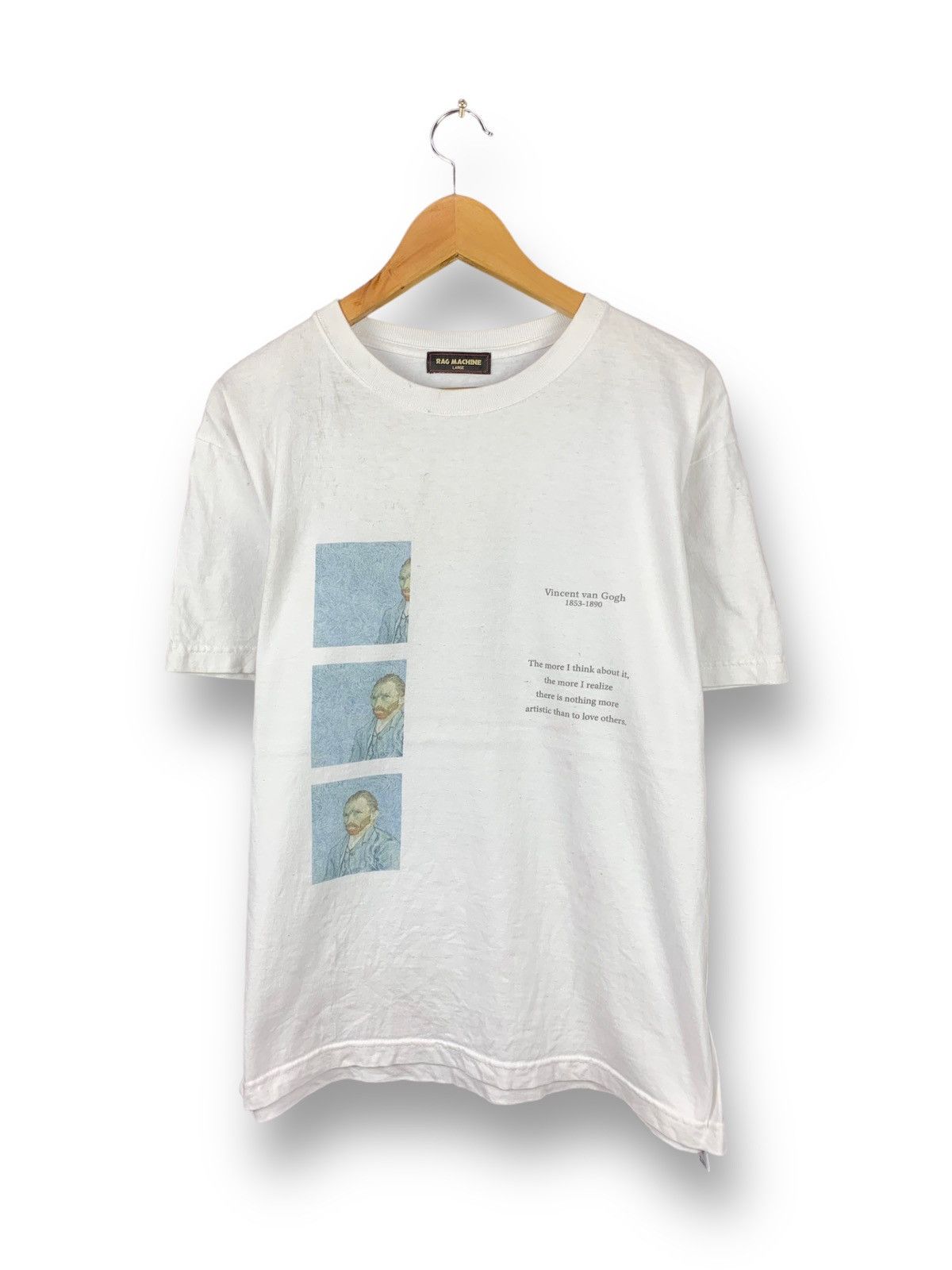 Vintage Steals! Van Gogh Art Poem Tee Size US L / EU 52-54 / 3 - 1 Thumbnail