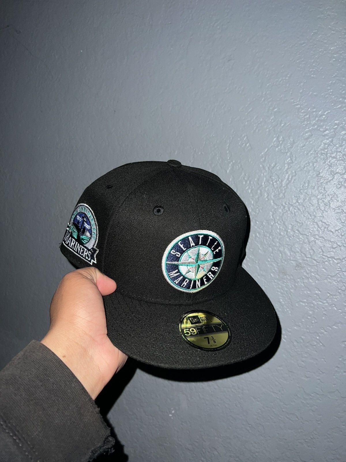 Hat club black dome astros 7 3/8 cheapest