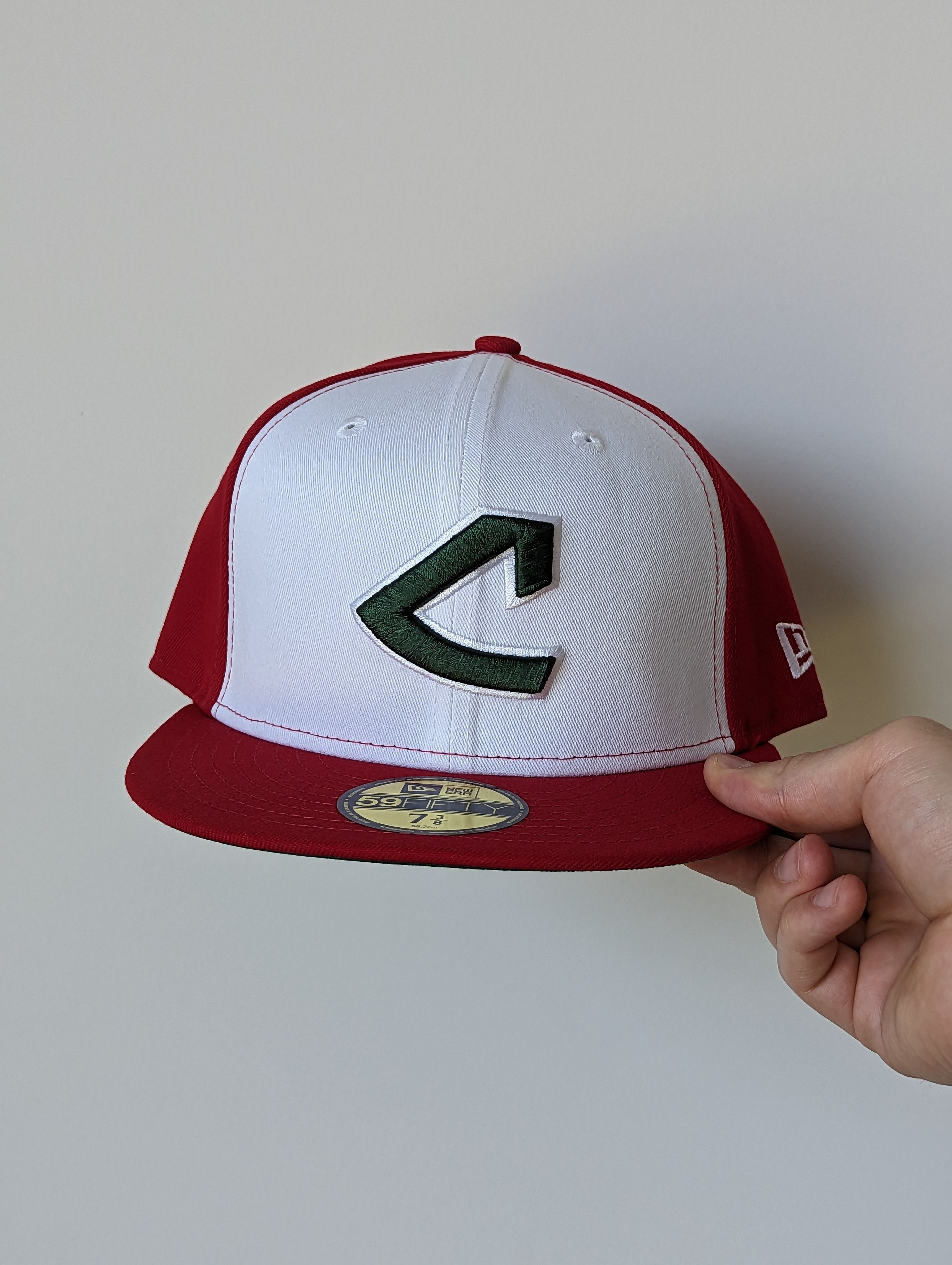 Cleveland Indians Pokémon Ash Ketchum New Era popular Fitted Cap Size 7 3/8