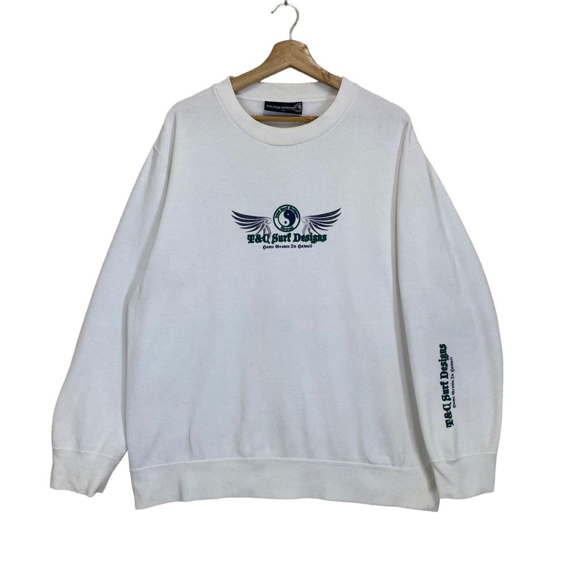 Sun Surf × Vintage Vintage TnC Big Logo Crewneck Sweatshirt Size M Size US M / EU 48-50 / 2 - 6 Thumbnail