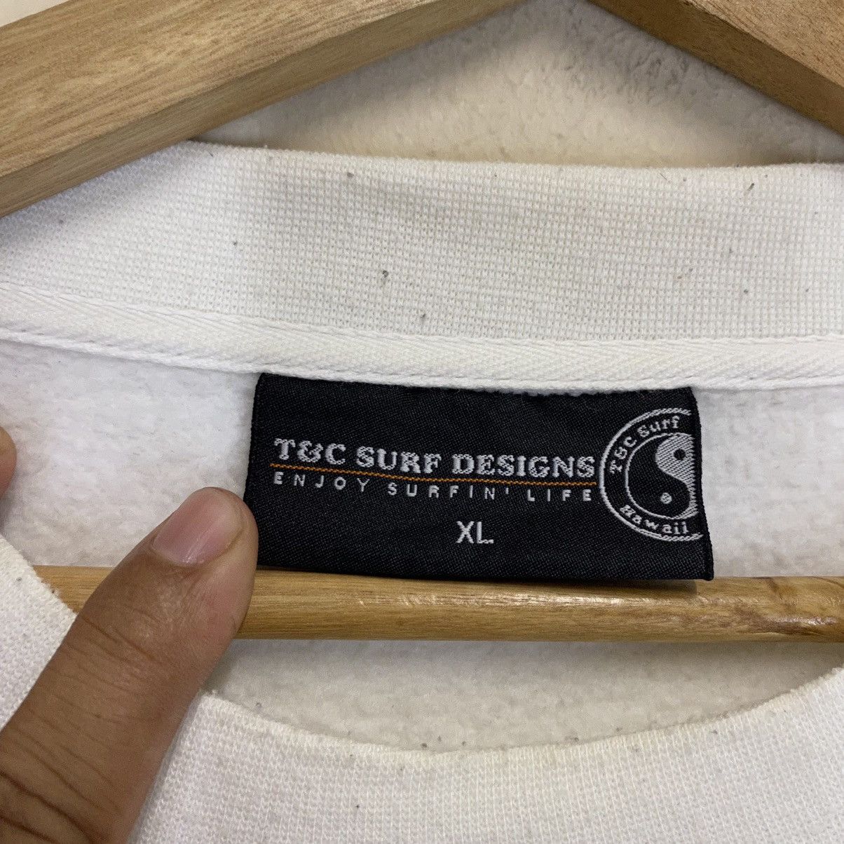 Sun Surf × Vintage Vintage TnC Big Logo Crewneck Sweatshirt Size M Size US M / EU 48-50 / 2 - 9 Thumbnail