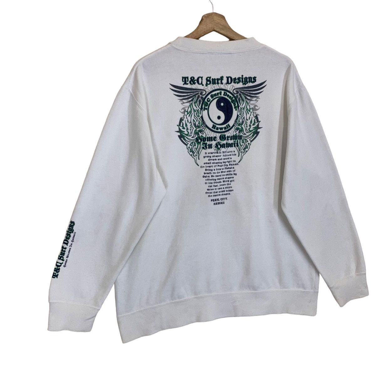 Sun Surf × Vintage Vintage TnC Big Logo Crewneck Sweatshirt Size M Size US M / EU 48-50 / 2 - 2 Thumbnail