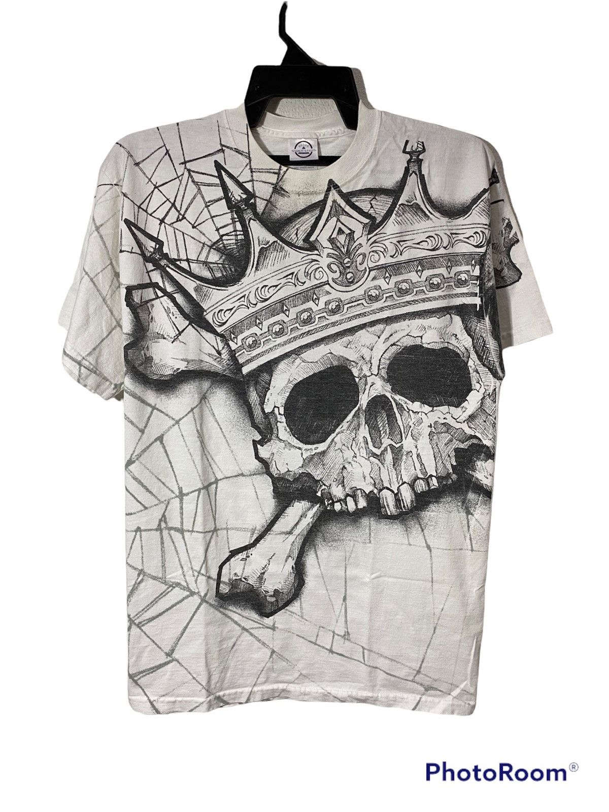 Vintage vintage delta magnum weigth big print cross skull pride Size US L / EU 52-54 / 3 - 1 Thumbnail