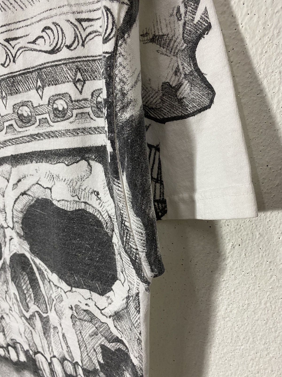 Vintage vintage delta magnum weigth big print cross skull pride Size US L / EU 52-54 / 3 - 4 Thumbnail