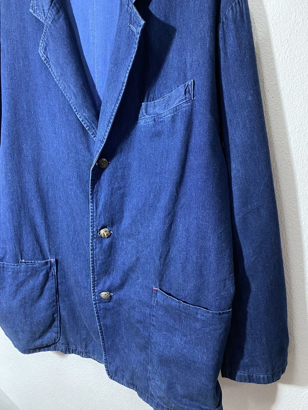 Blue Blue Japan RARE sos blue never change life x blue blu denime Size US XXL / EU 58 / 5 - 14 Thumbnail