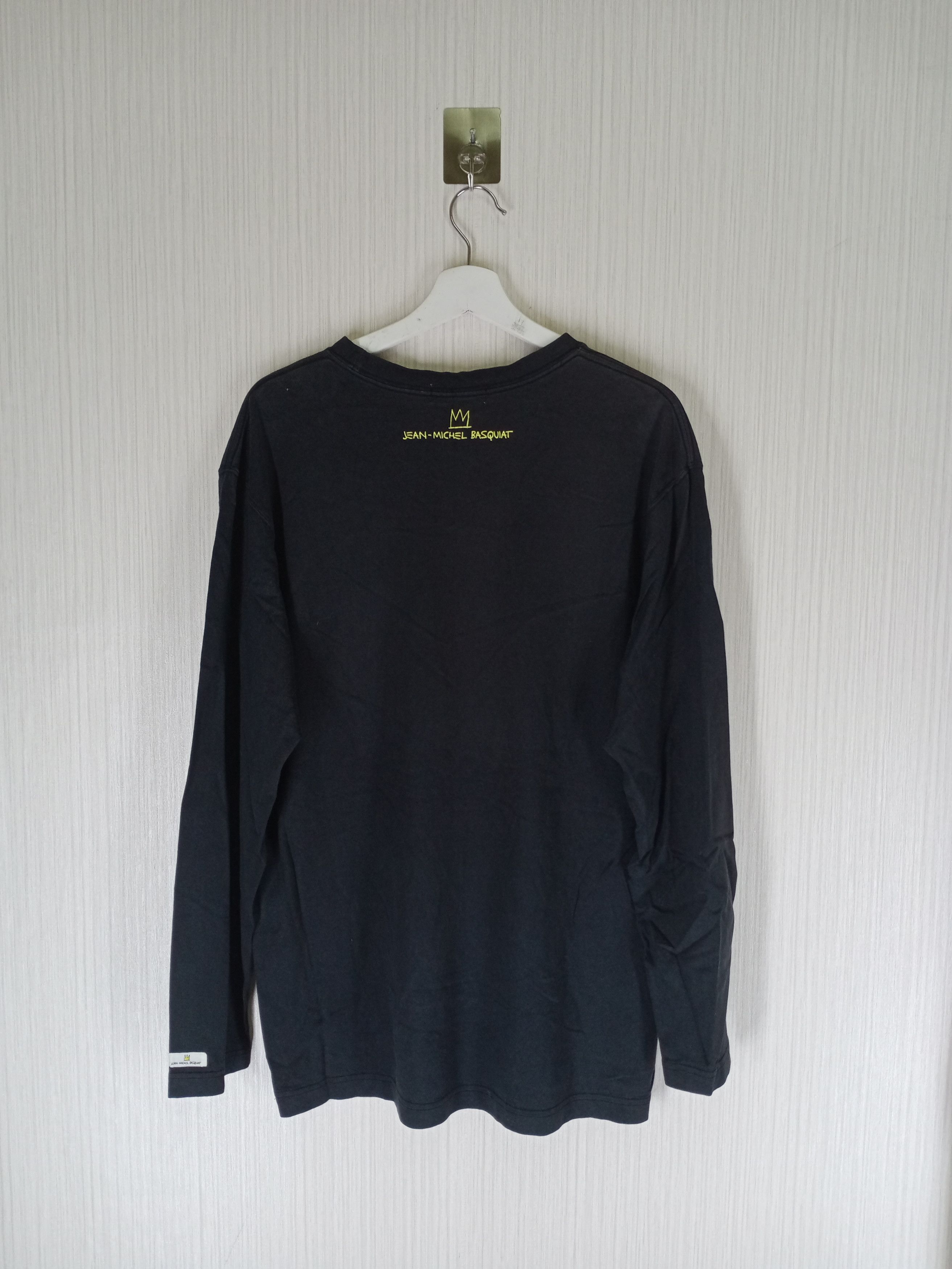 Jean-Michel Basquiat Vintage Jeans-Michel Basquiat Pop Art Long Sleeve Tshirt Size US L / EU 52-54 / 3 - 5 Thumbnail