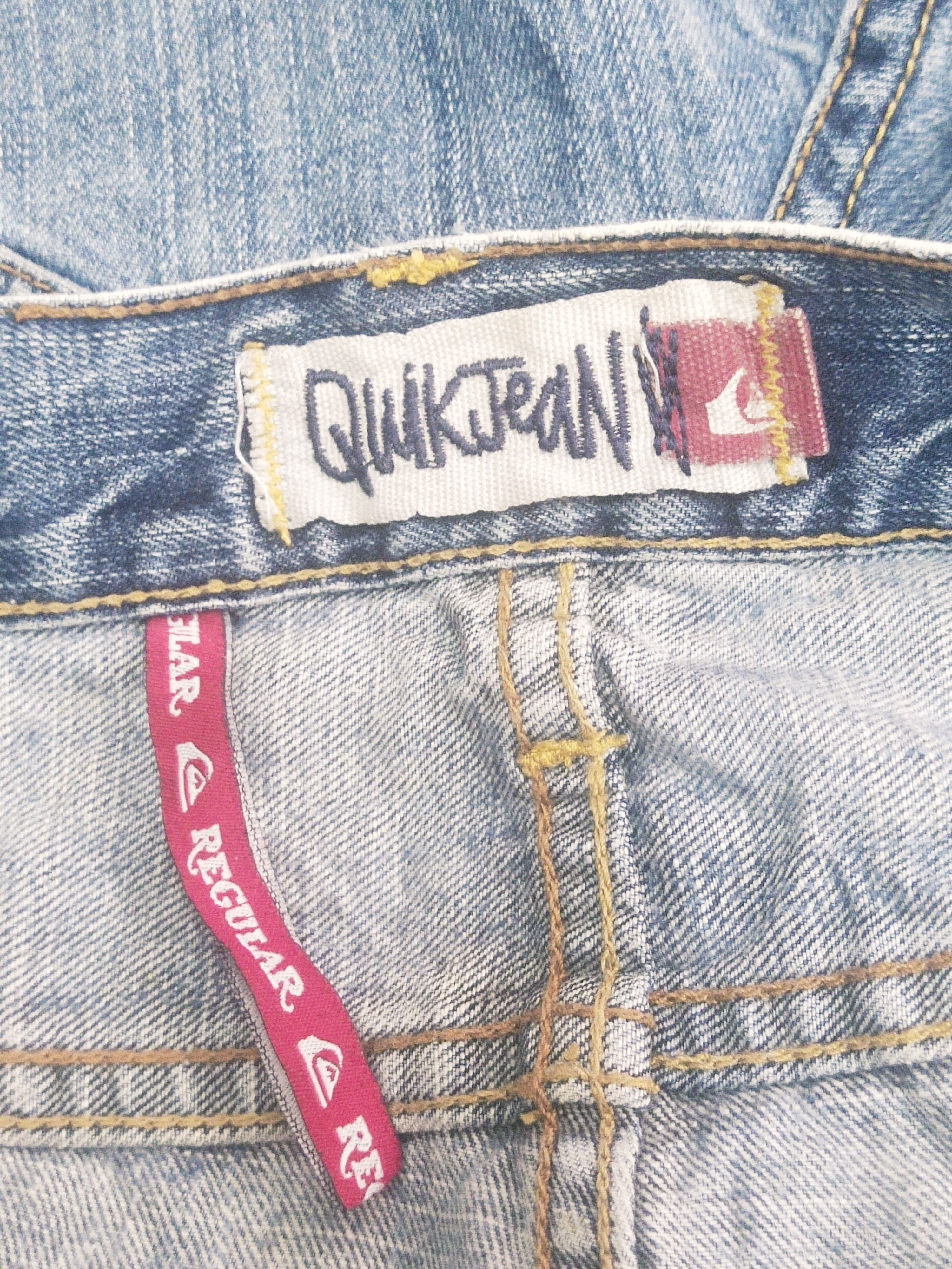Quiksilver Vintage Quiksilver Distressed Regular Fit Quikjean Size US 38 / EU 54 - 17 Thumbnail