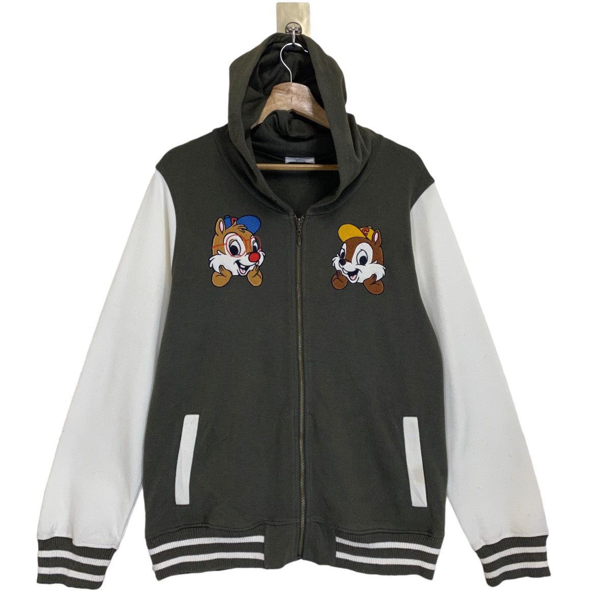 Vintage Chip N Dale Big Logo Crewneck Sweater Size L