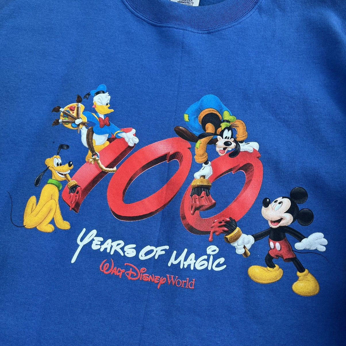 Disney × Vintage Vintage Walt Disney World “100 Years of Magic” Sweatshirt Size US L / EU 52-54 / 3 - 3 Thumbnail