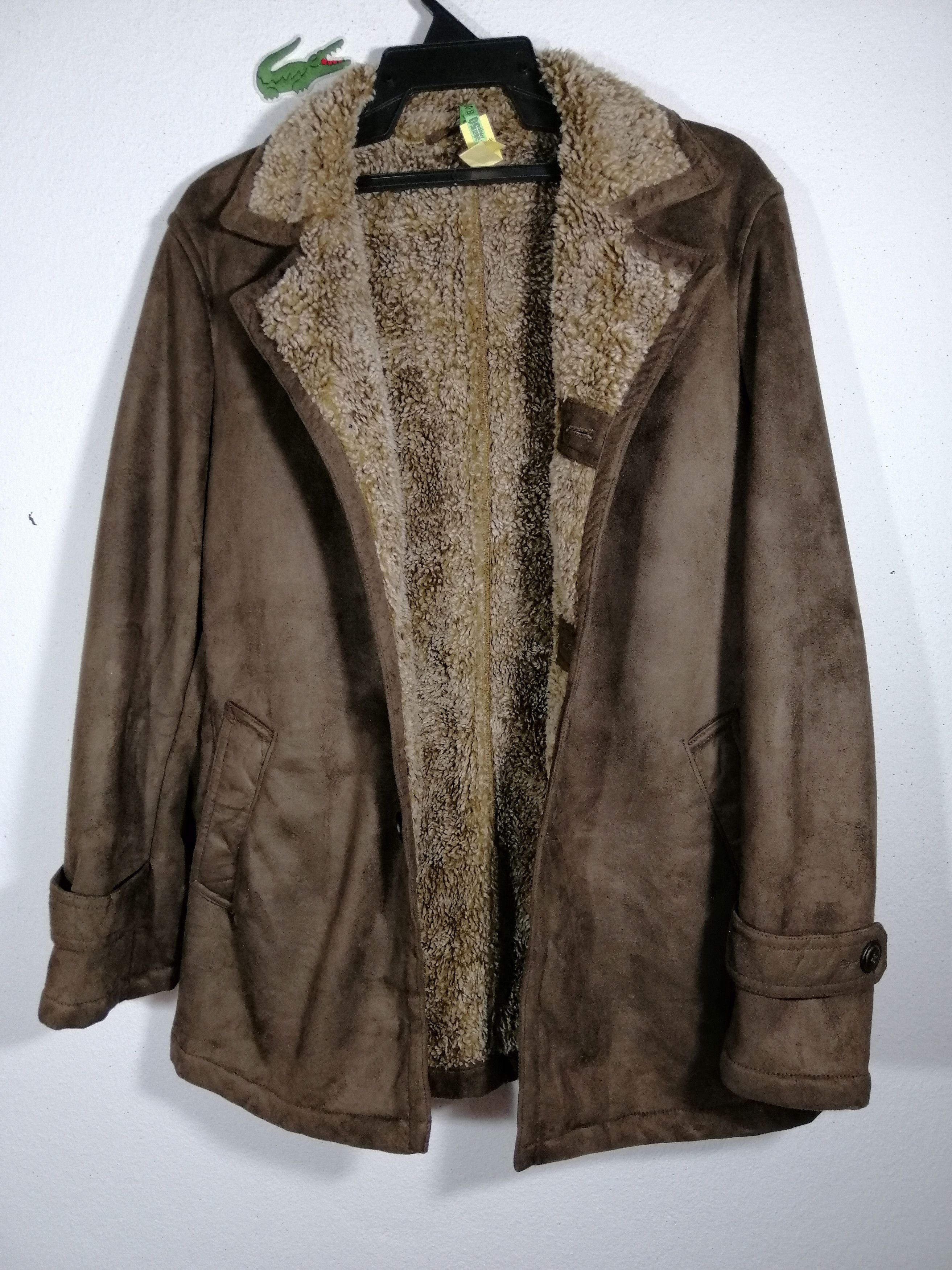 Japanese Brand × Uniqlo UNIQLO SUEDE LEATHER JACKET Size US M / EU 48-50 / 2 - 3 Thumbnail