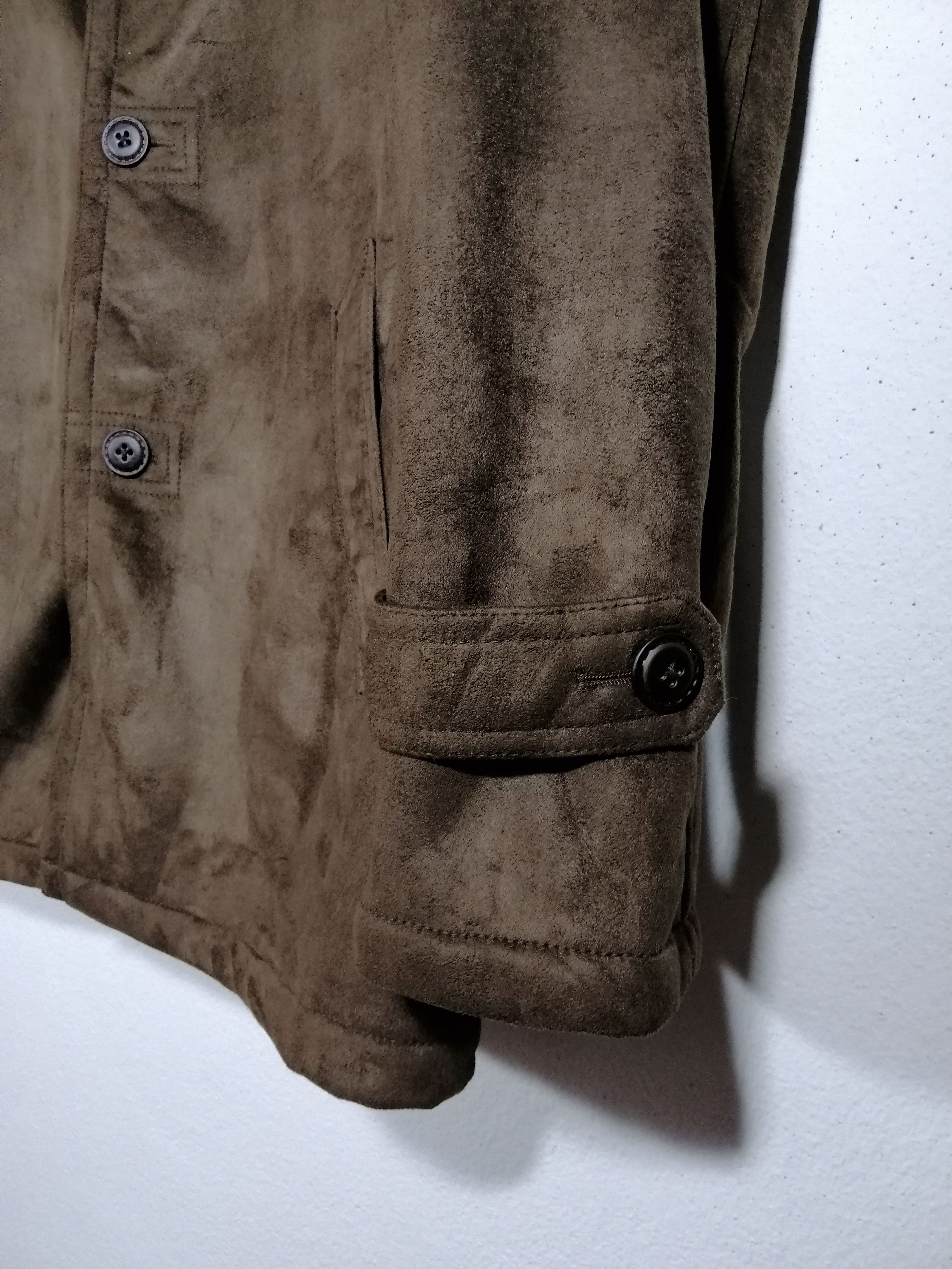 Japanese Brand × Uniqlo UNIQLO SUEDE LEATHER JACKET Size US M / EU 48-50 / 2 - 9 Thumbnail