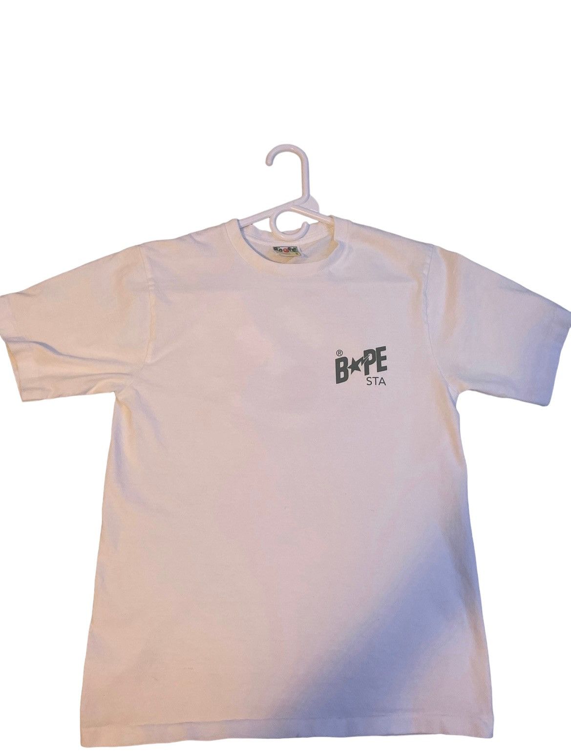 Bape BAPE Bapesta Color Tee White/Green Size US S / EU 44-46 / 1 - 1 Thumbnail