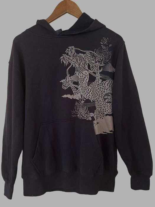 Japanese Brand JAPAN KARAKURI TAMASHI DRAGON HOODIES Grailed