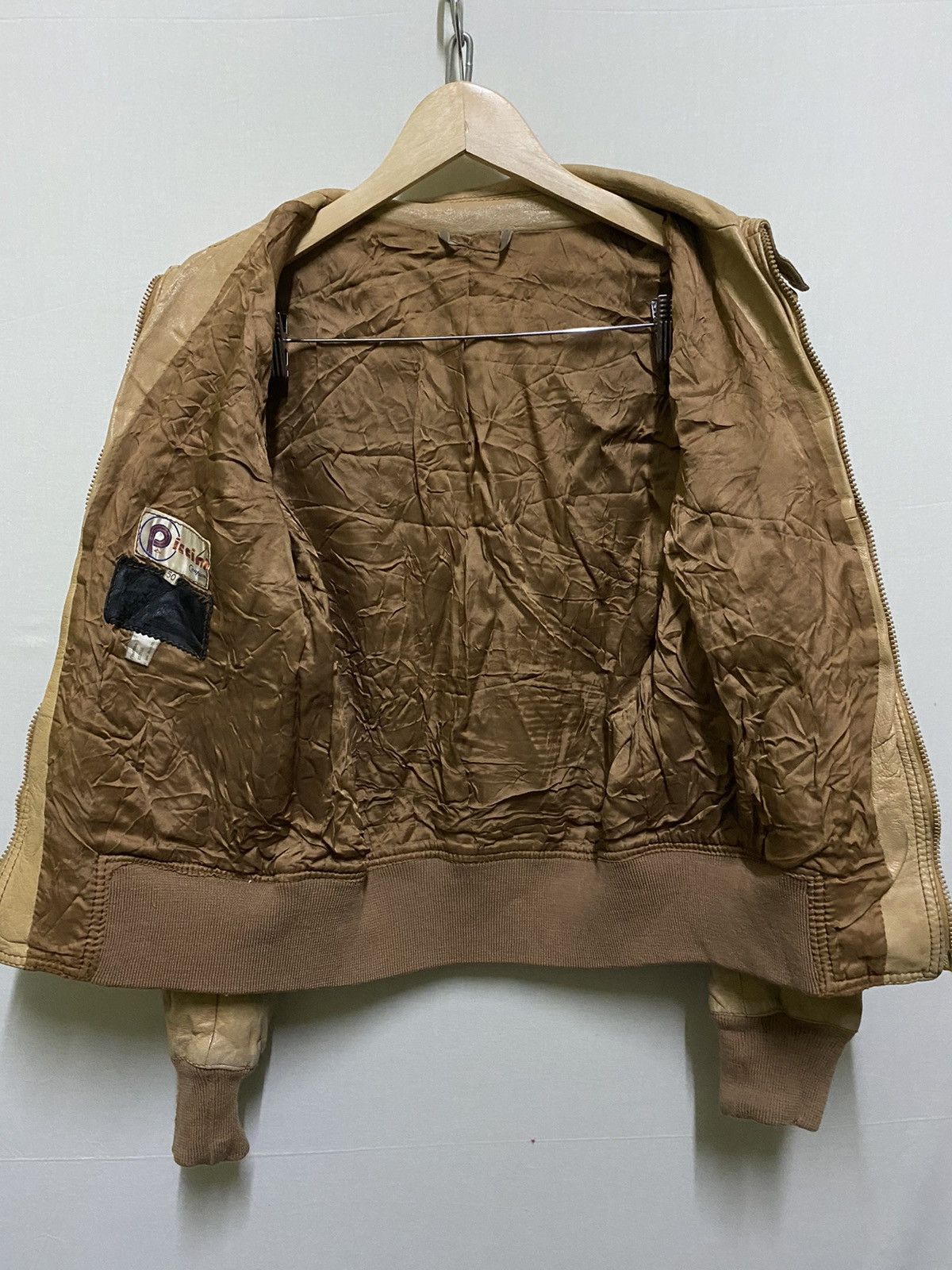 Vintage Piccini Italy Leather Jacket Brown Size US S / EU 44-46 / 1 - 8 Thumbnail