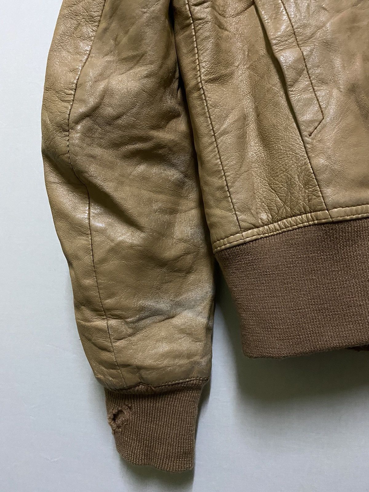 Vintage Piccini Italy Leather Jacket Brown Size US S / EU 44-46 / 1 - 11 Thumbnail