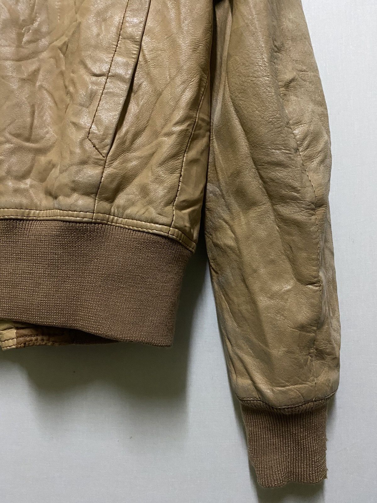 Vintage Piccini Italy Leather Jacket Brown Size US S / EU 44-46 / 1 - 12 Thumbnail