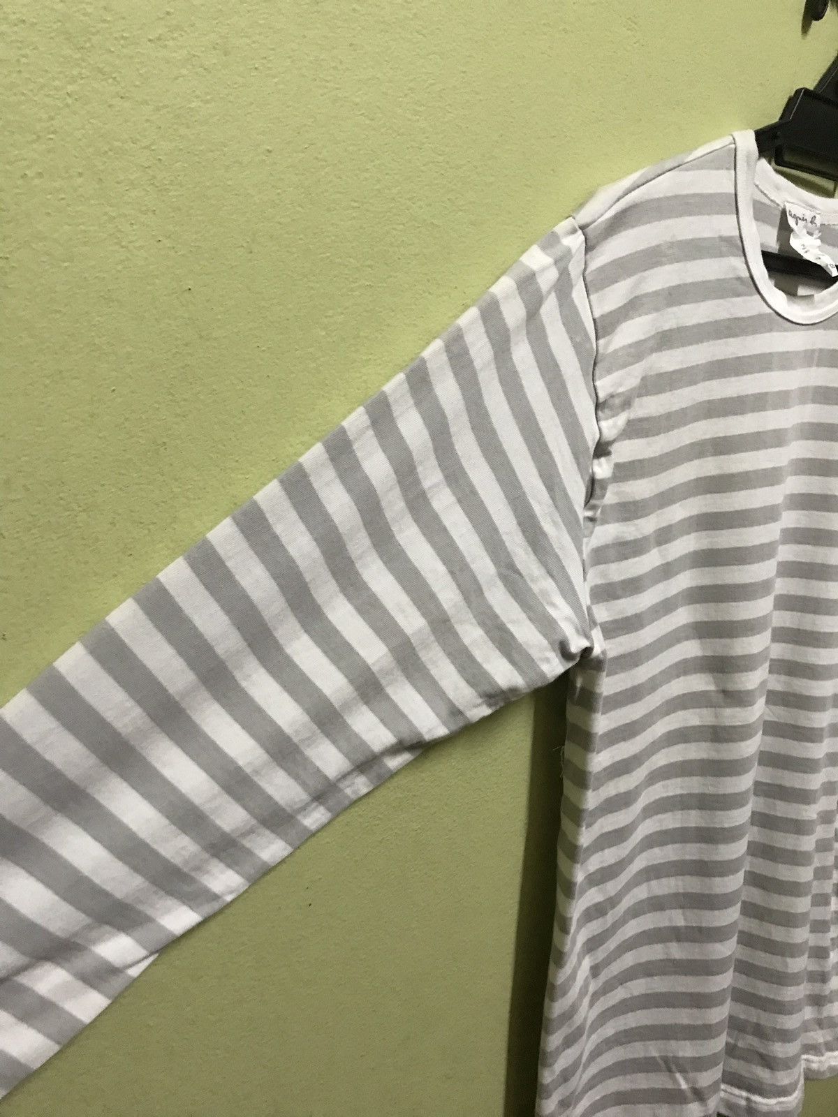 agnes b. Stripe Long Sleeve Size US L / EU 52-54 / 3 - 4 Thumbnail